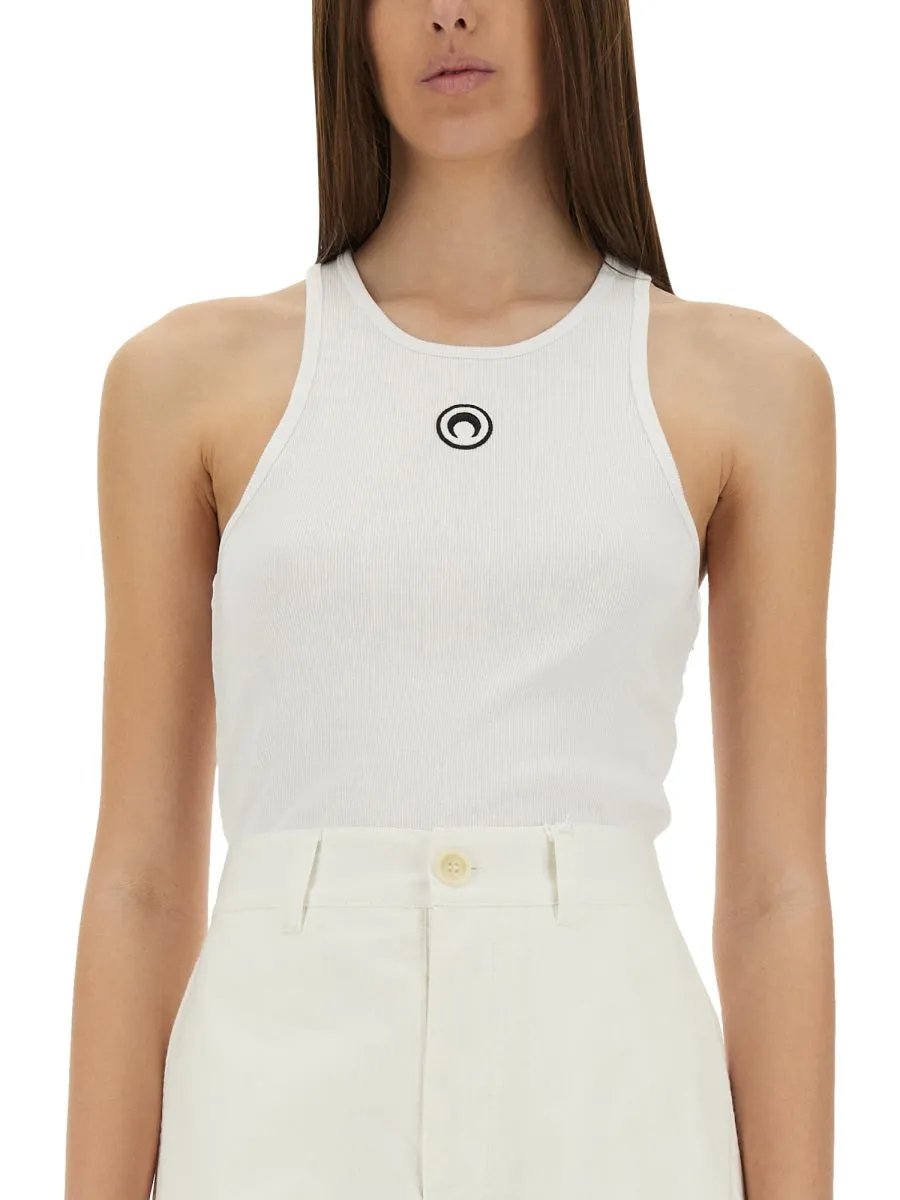 MARINE SERRE ORGANIC COTTON TANK TOP sold by Lord & Taylor product image thumbnail 4