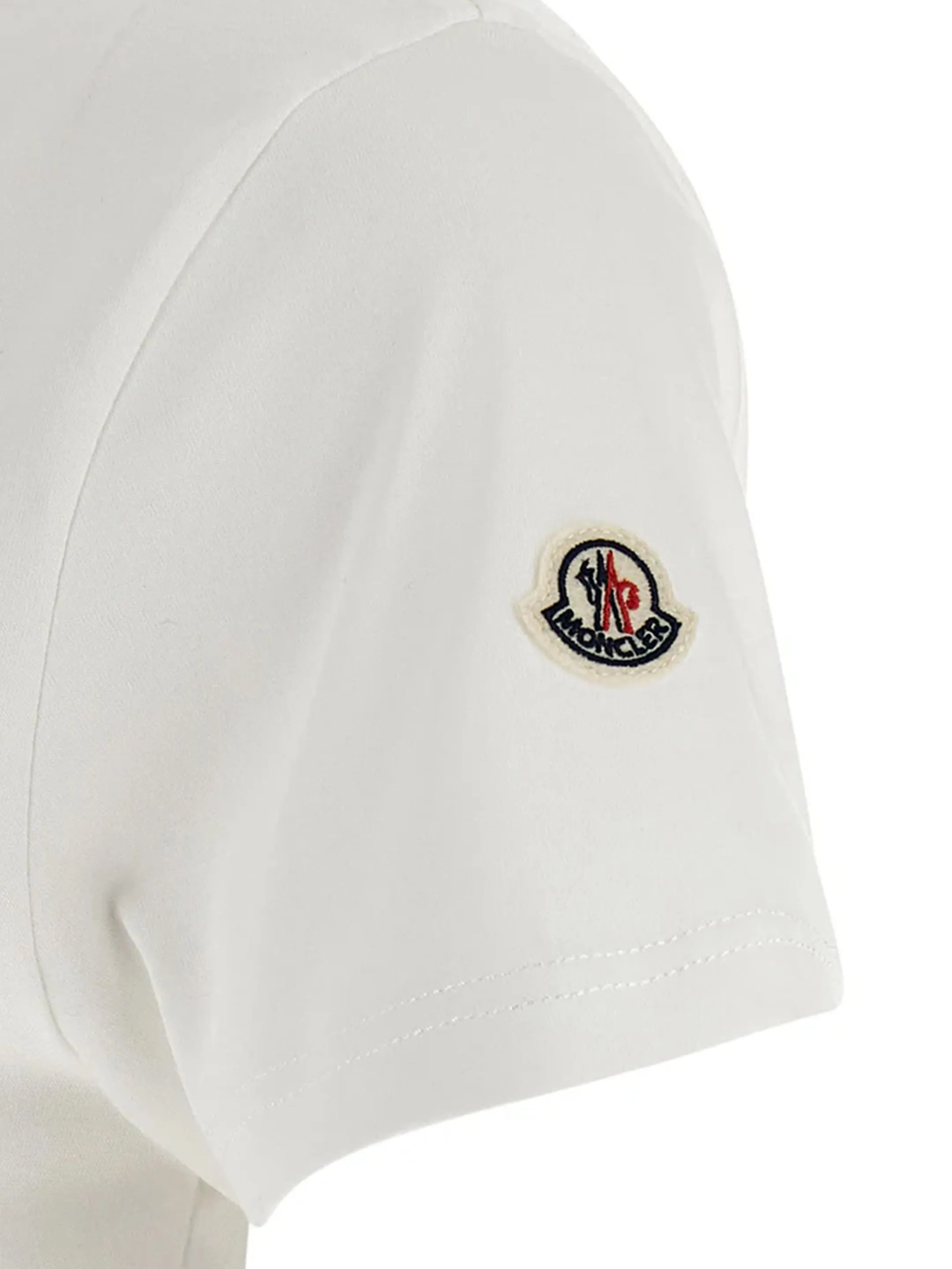 T-SHIRT IN COTTON JERSEY WITH LOGO PATCH sold by Lord & Taylor product image thumbnail 2