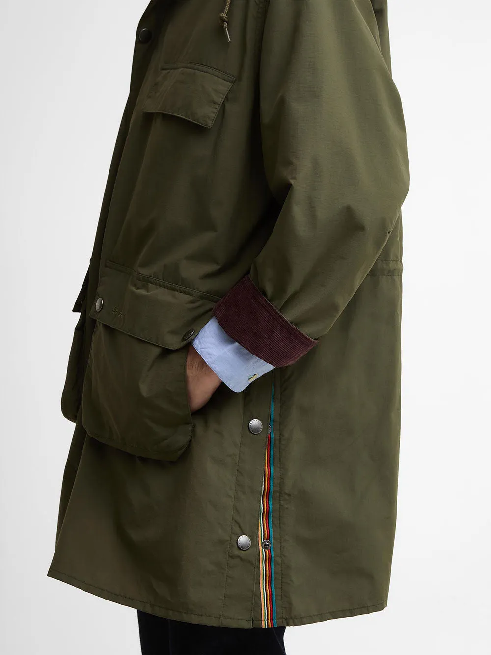 PAUL SMITH LOVES BARBOUR: CASUAL PARKA sold by Lord & Taylor product image thumbnail 5