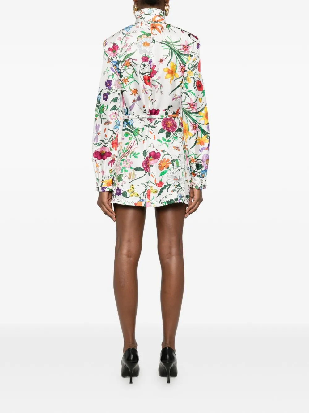 FLORAL PUSSY-BOW BLOUSE sold by Lord & Taylor product image thumbnail 5