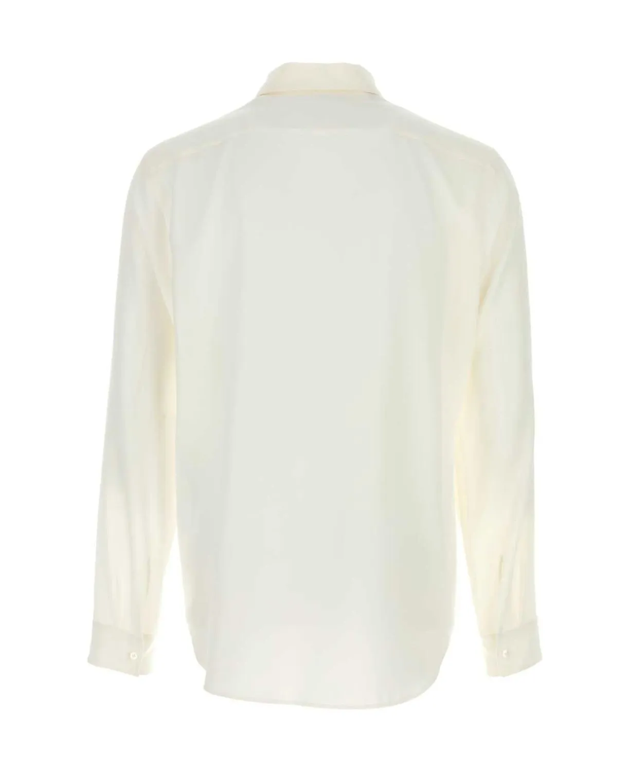 WHITE CREPE SHIRT sold by Lord & Taylor product image thumbnail 2