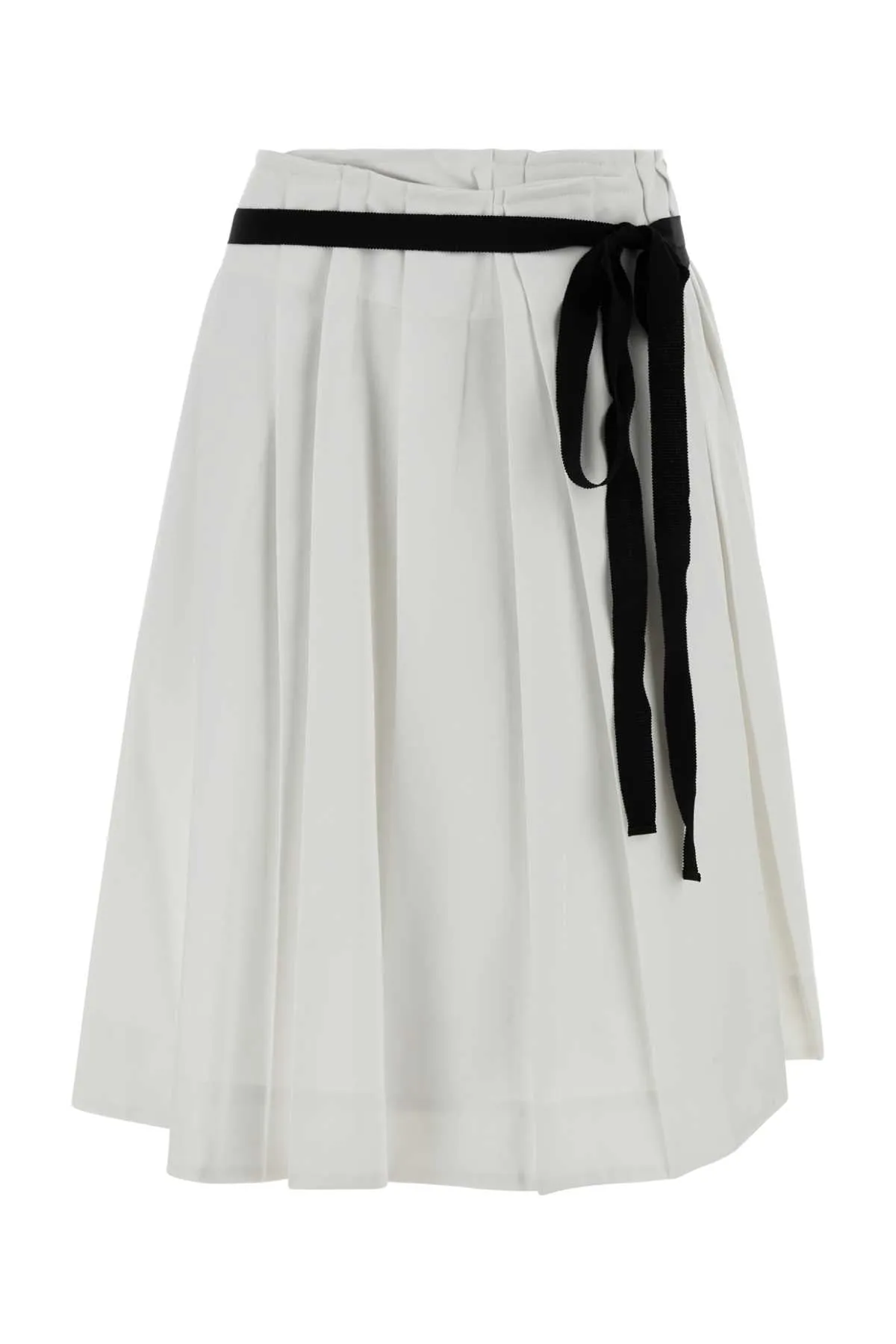 WHITE GABARDINE SKIRT sold by Lord & Taylor