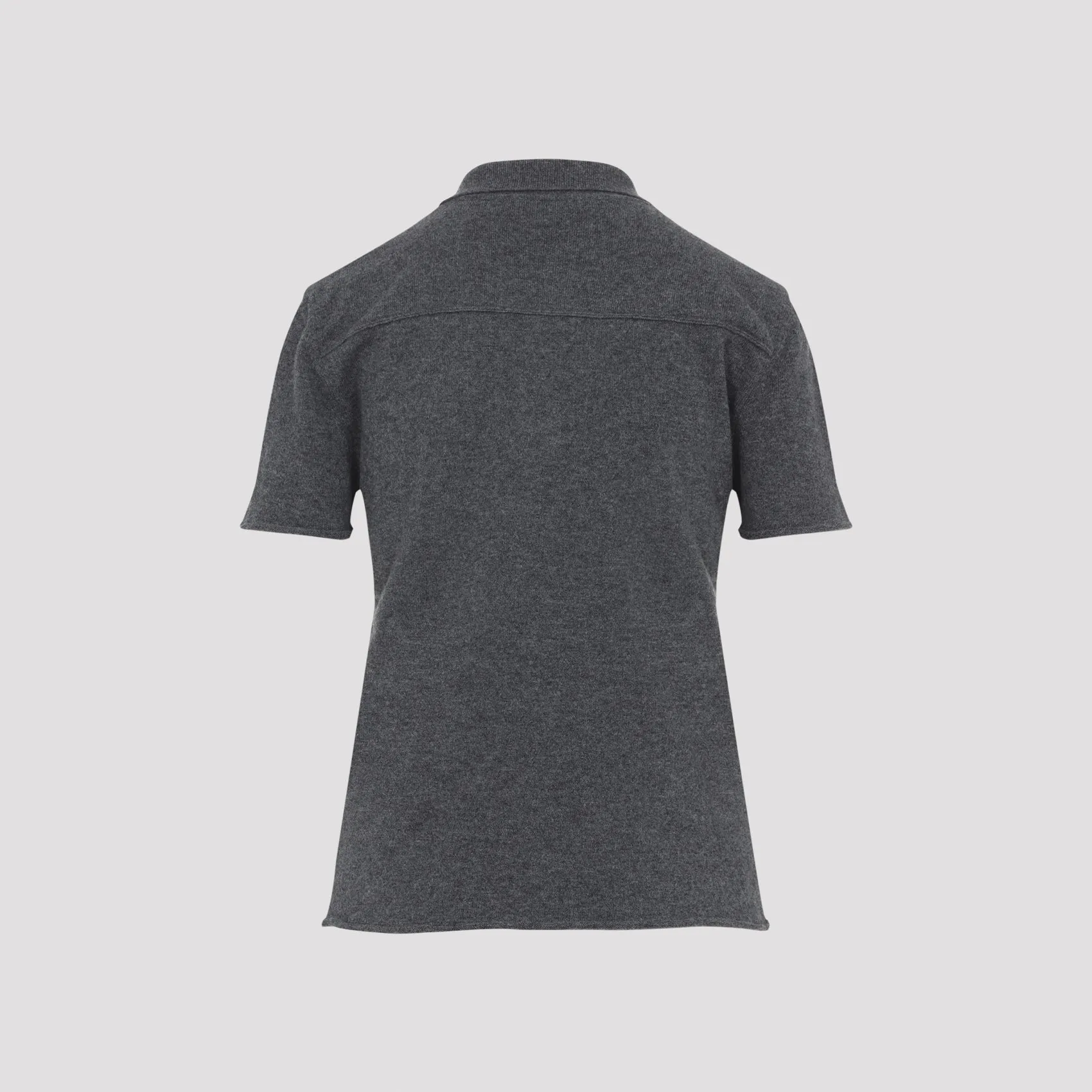 GREY CASHMERE POLO SHIRT sold by Lord & Taylor product image thumbnail 3