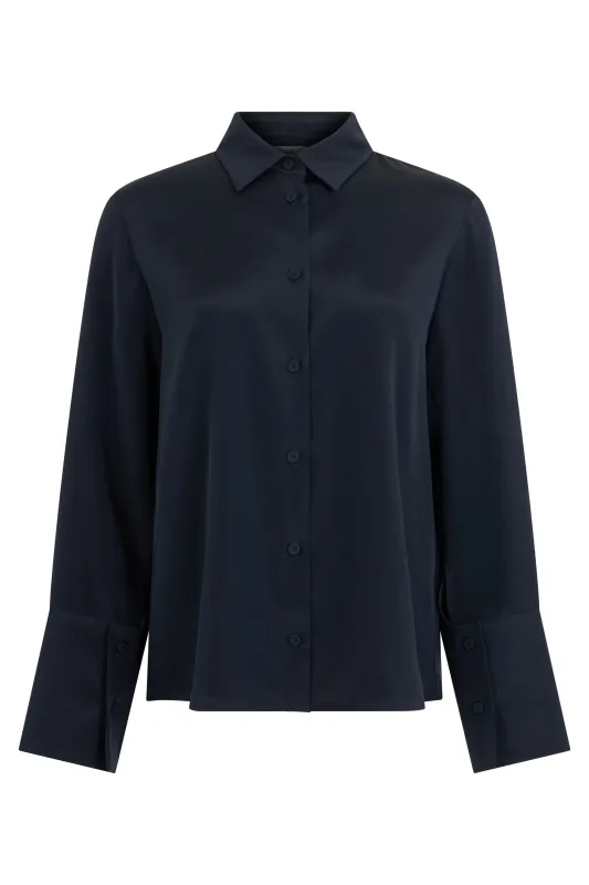 SILK SHIRT WITH LONG SLEEVES made by MaxMara