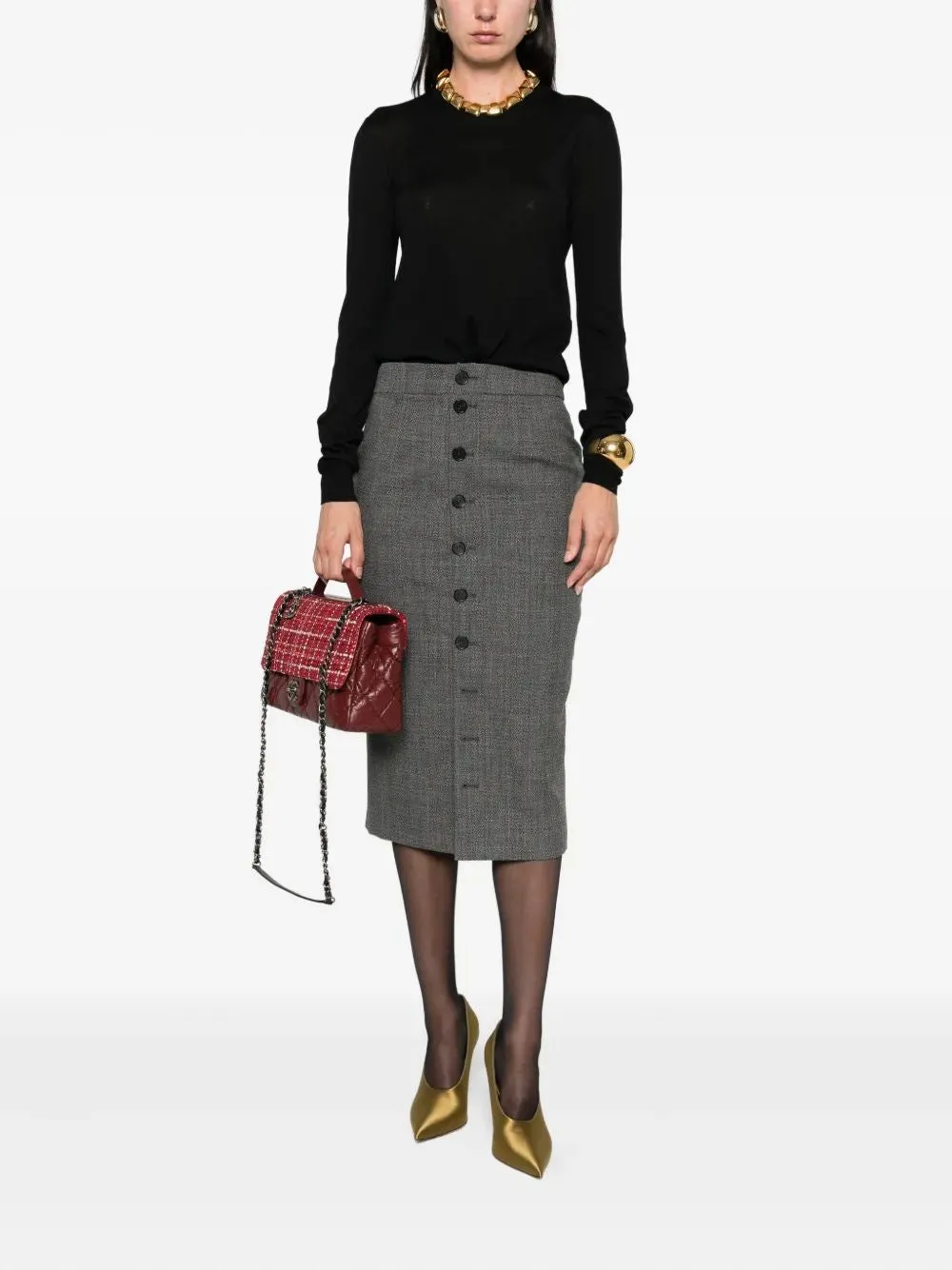 CASSANDRE WOOL CREWNECK SWEATER sold by Lord & Taylor product image thumbnail 2