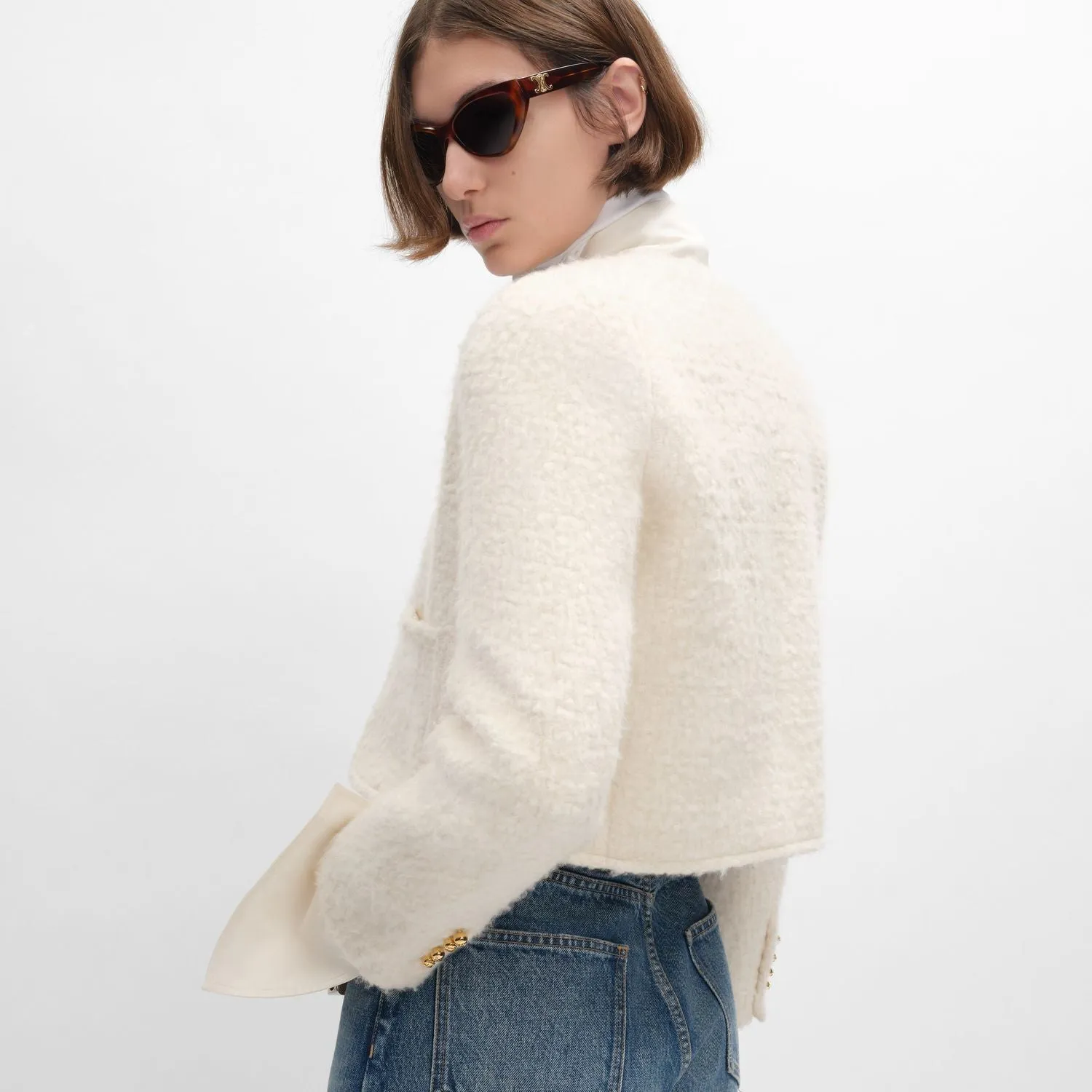 JACKET IN CASHMERE WOOL sold by Lord & Taylor product image thumbnail 3