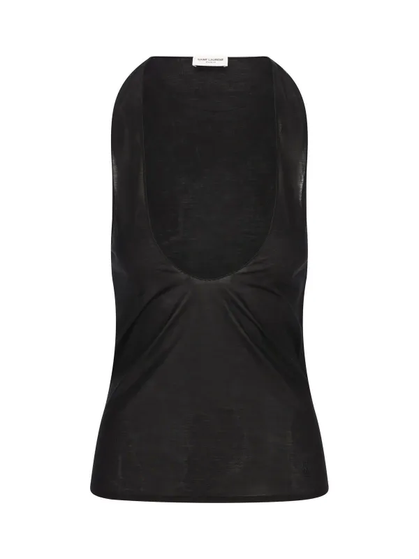 SILK TANK TOP made by Yves Saint Laurent