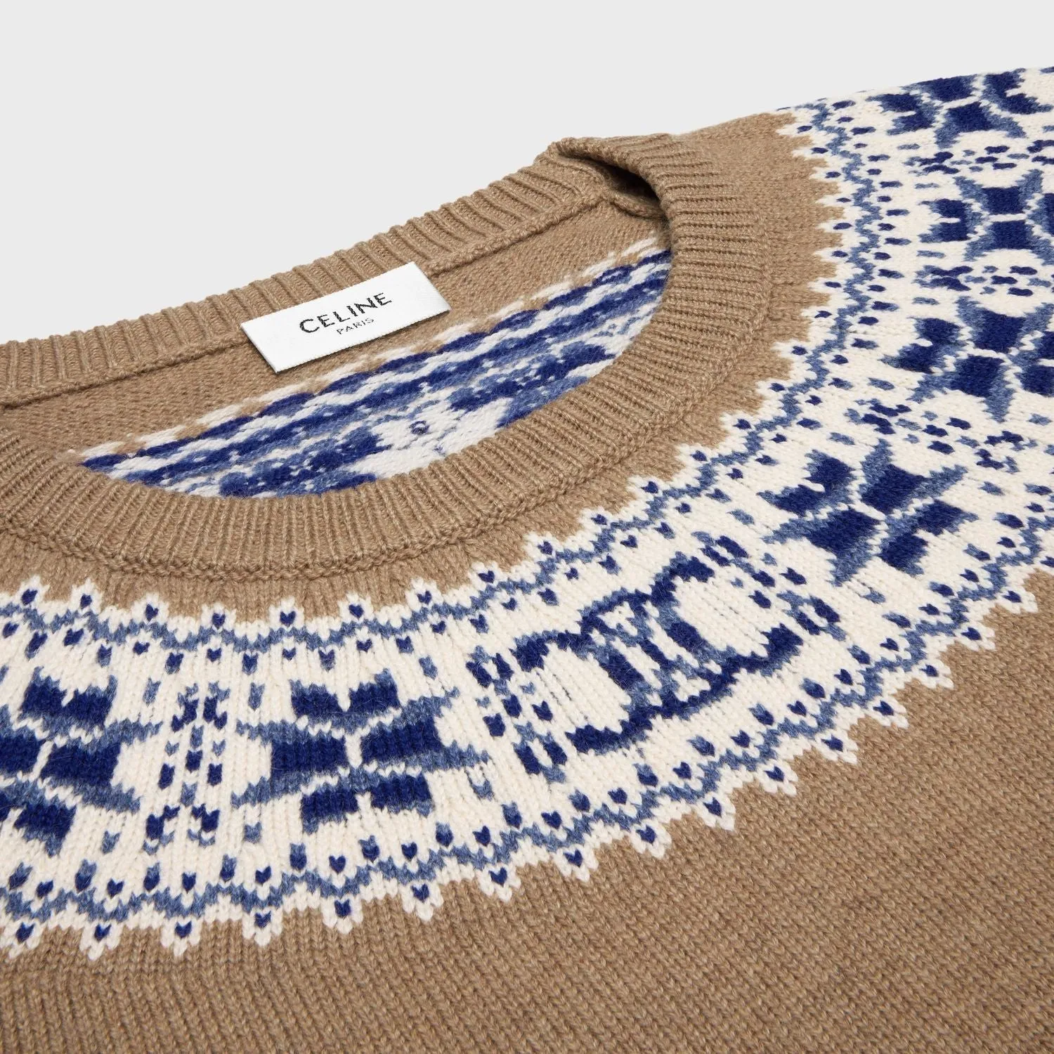 FAIR ISLE CASHMERE SWEATER sold by Lord & Taylor product image thumbnail 3