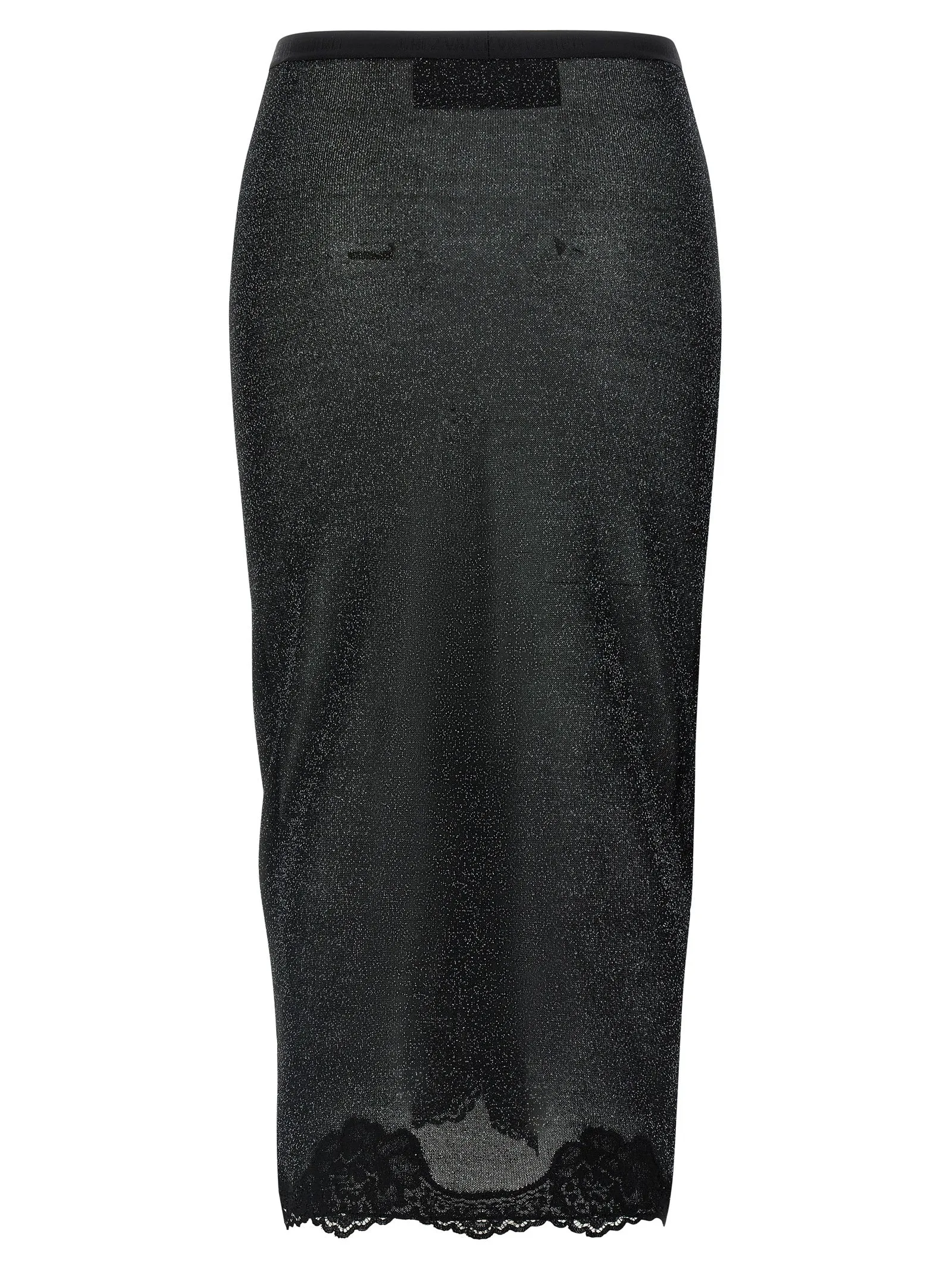 Lurex knit skirt sold by Lord & Taylor product image thumbnail 2