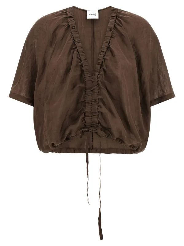 Cropped blouse sold by Lord & Taylor