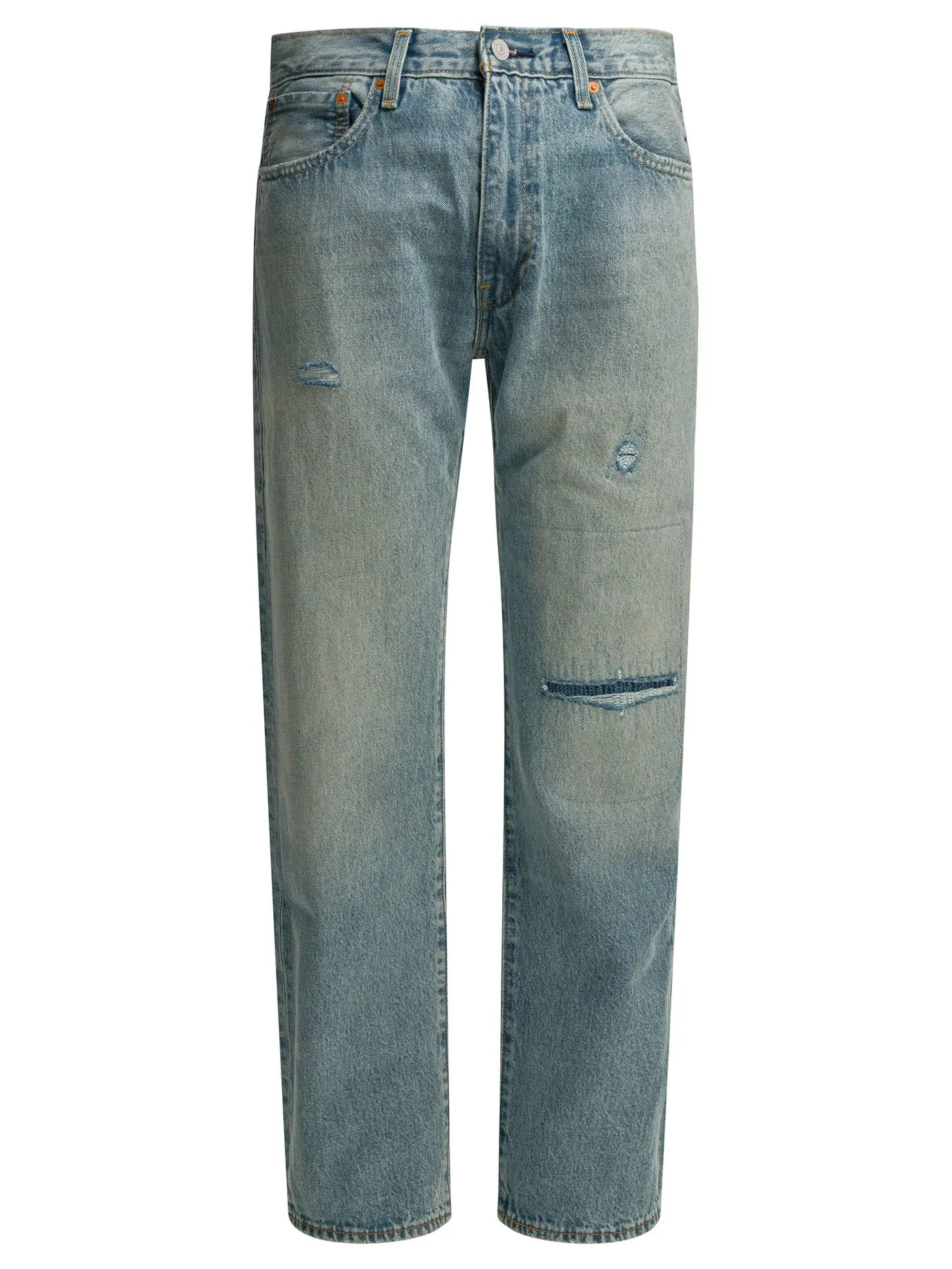 "555 Relaxed Straight" Straight Leg Jeans" sold by Lord & Taylor