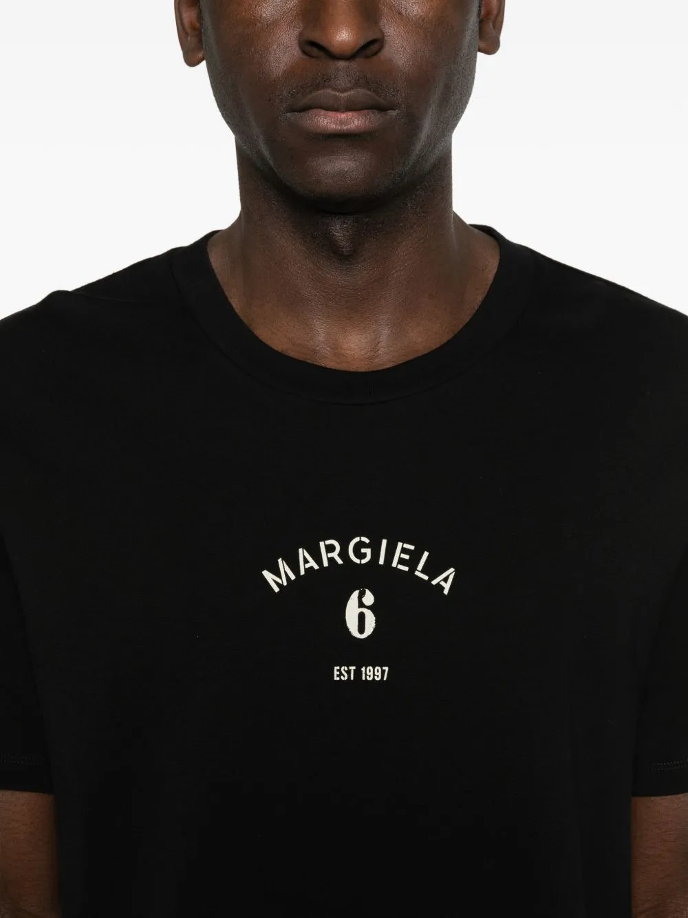 BLACK TSHIRT WITH LOGO PRINT sold by Lord & Taylor product image thumbnail 4