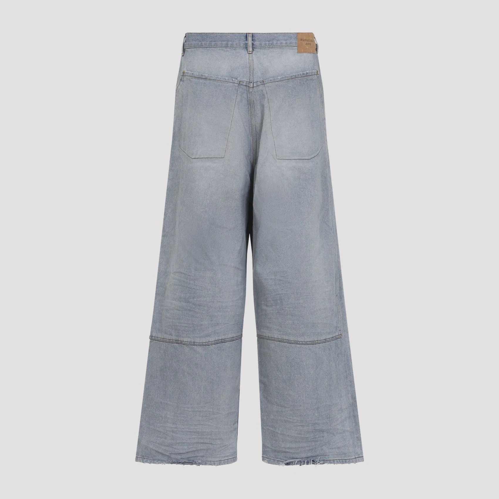 LIGHT BLUE BAGGY JEANS WITH RIPS sold by Lord & Taylor product image thumbnail 3