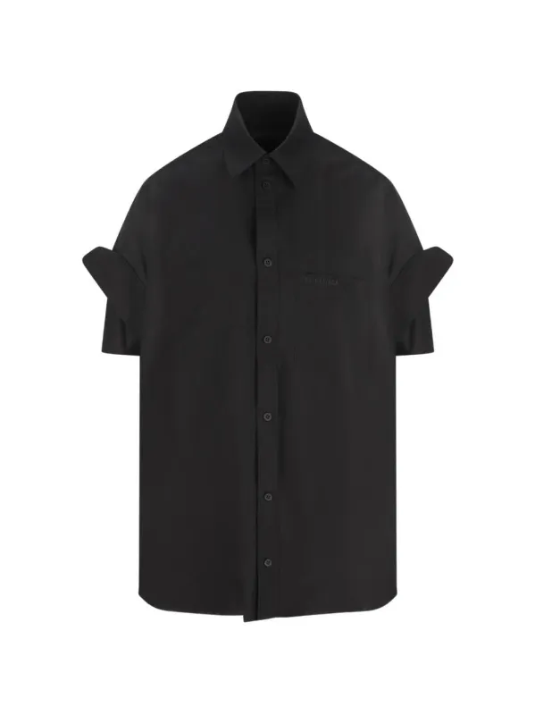 EMBROIDERED SHIRT WITH BUTTON-UP FRONT made by Balenciaga