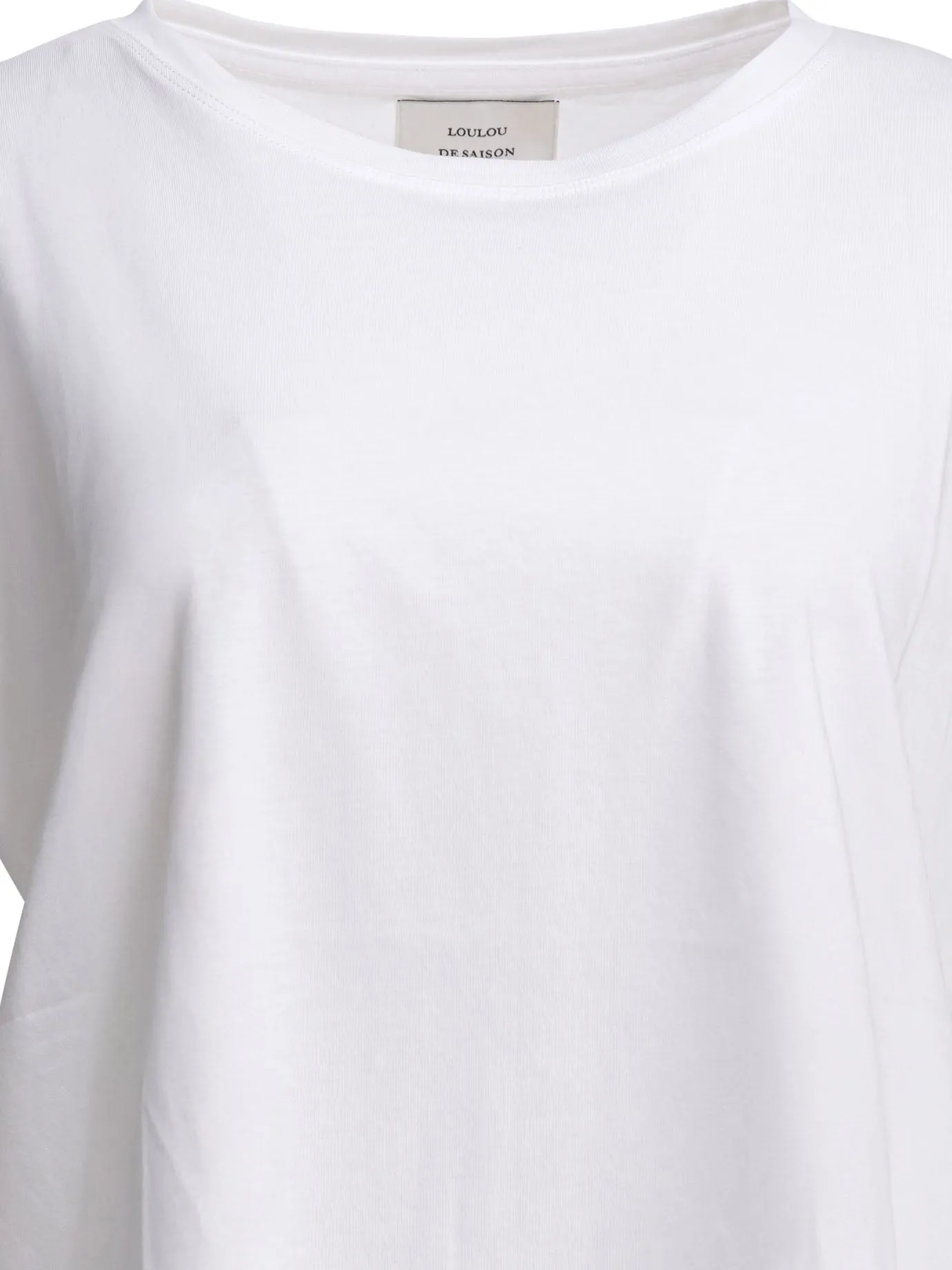 WHITE COTTON T-SHIRT sold by Lord & Taylor product image thumbnail 3