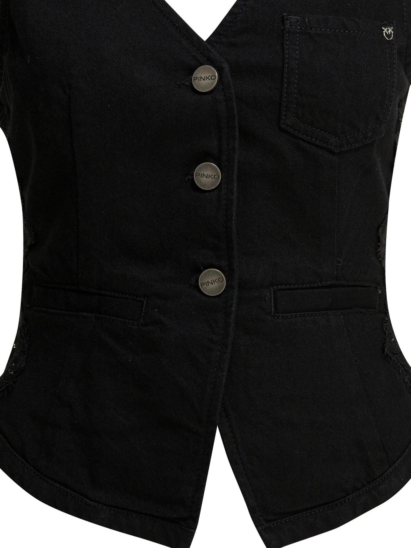 BLACK COTTON JACKET sold by Lord & Taylor product image thumbnail 3