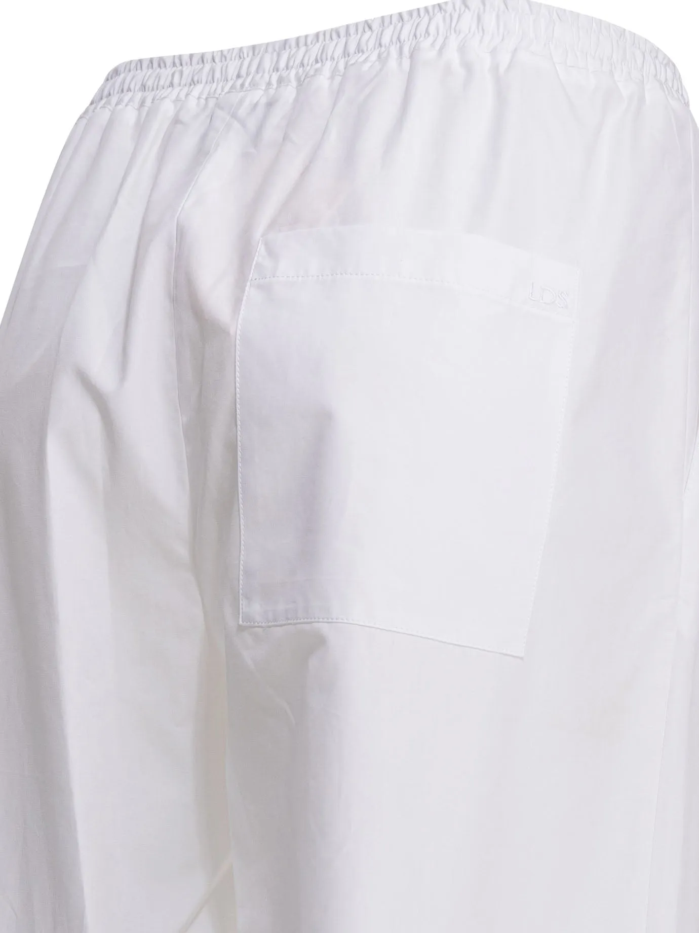 WHITE COTTON TROUSERS sold by Lord & Taylor product image thumbnail 4