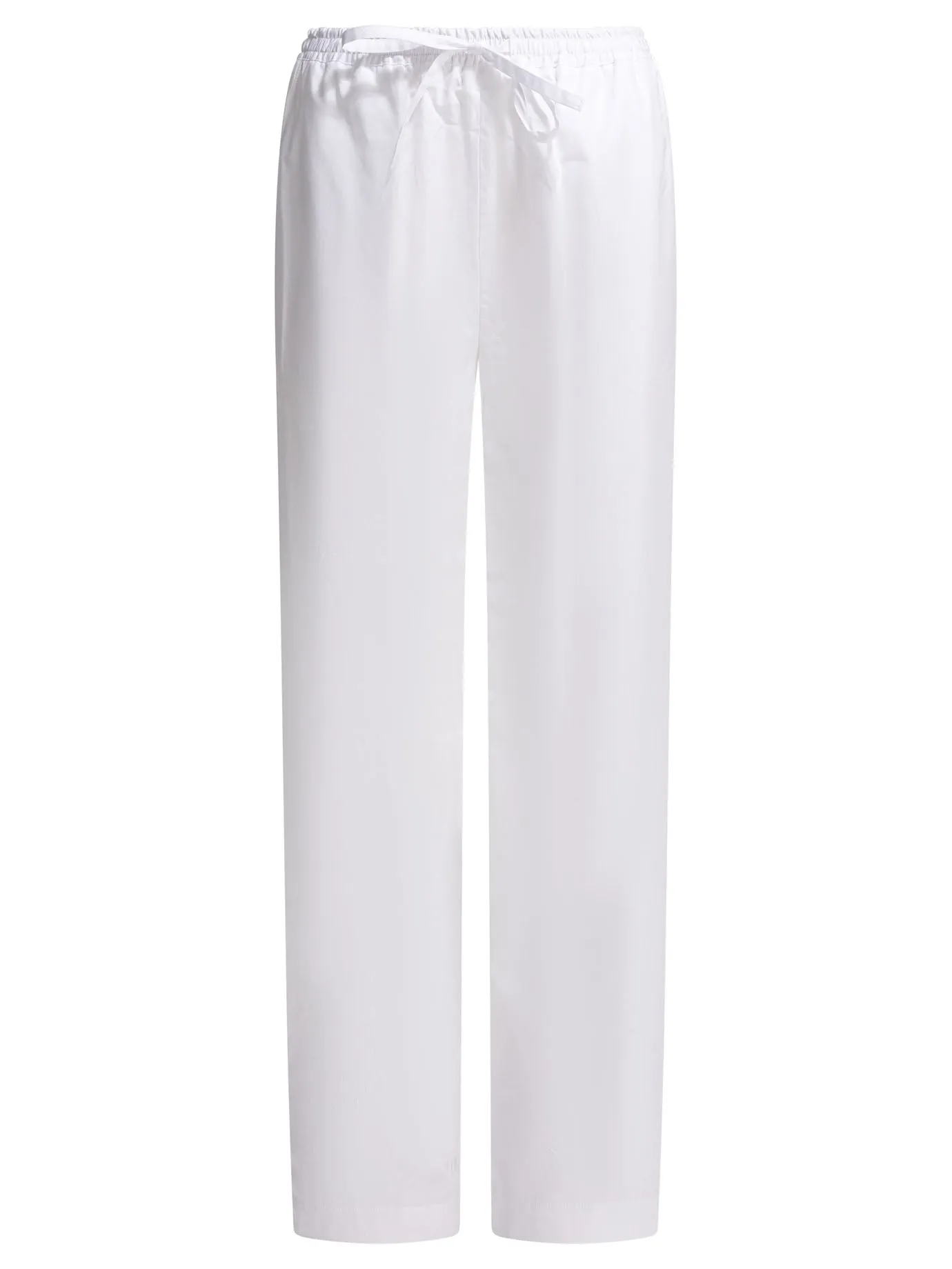 WHITE COTTON TROUSERS sold by Lord & Taylor