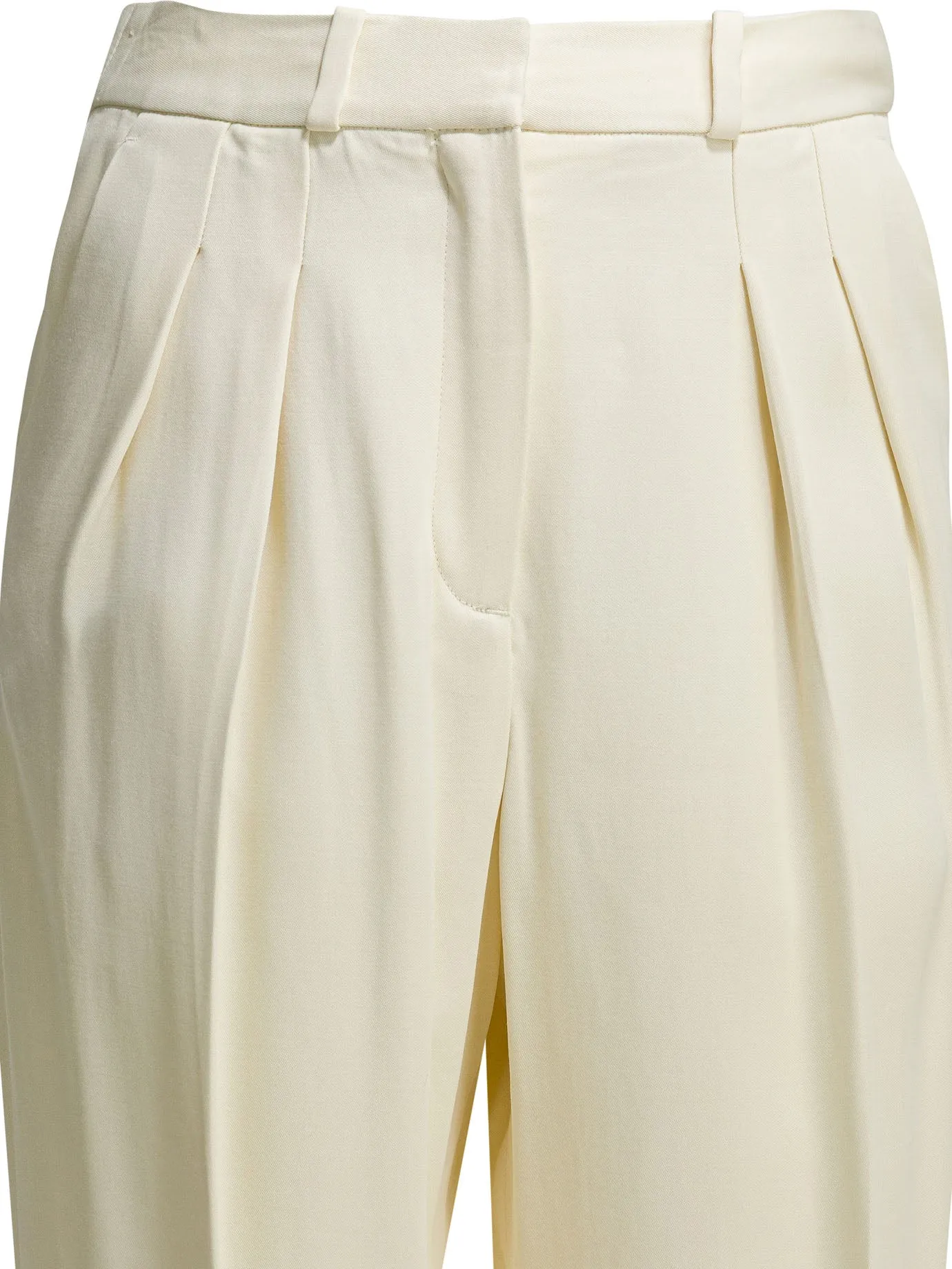WHITE VISCOSE WOOL TROUSERS sold by Lord & Taylor product image thumbnail 3