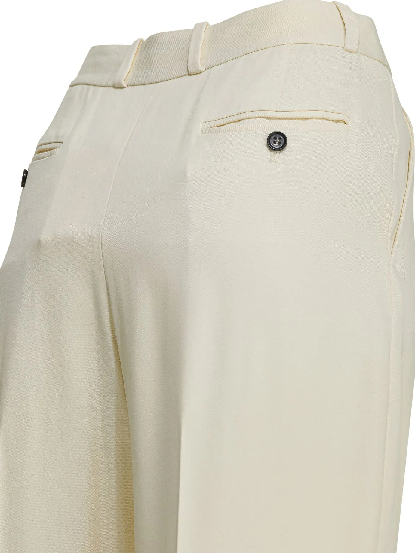 WHITE VISCOSE WOOL TROUSERS sold by Lord & Taylor product image thumbnail 4