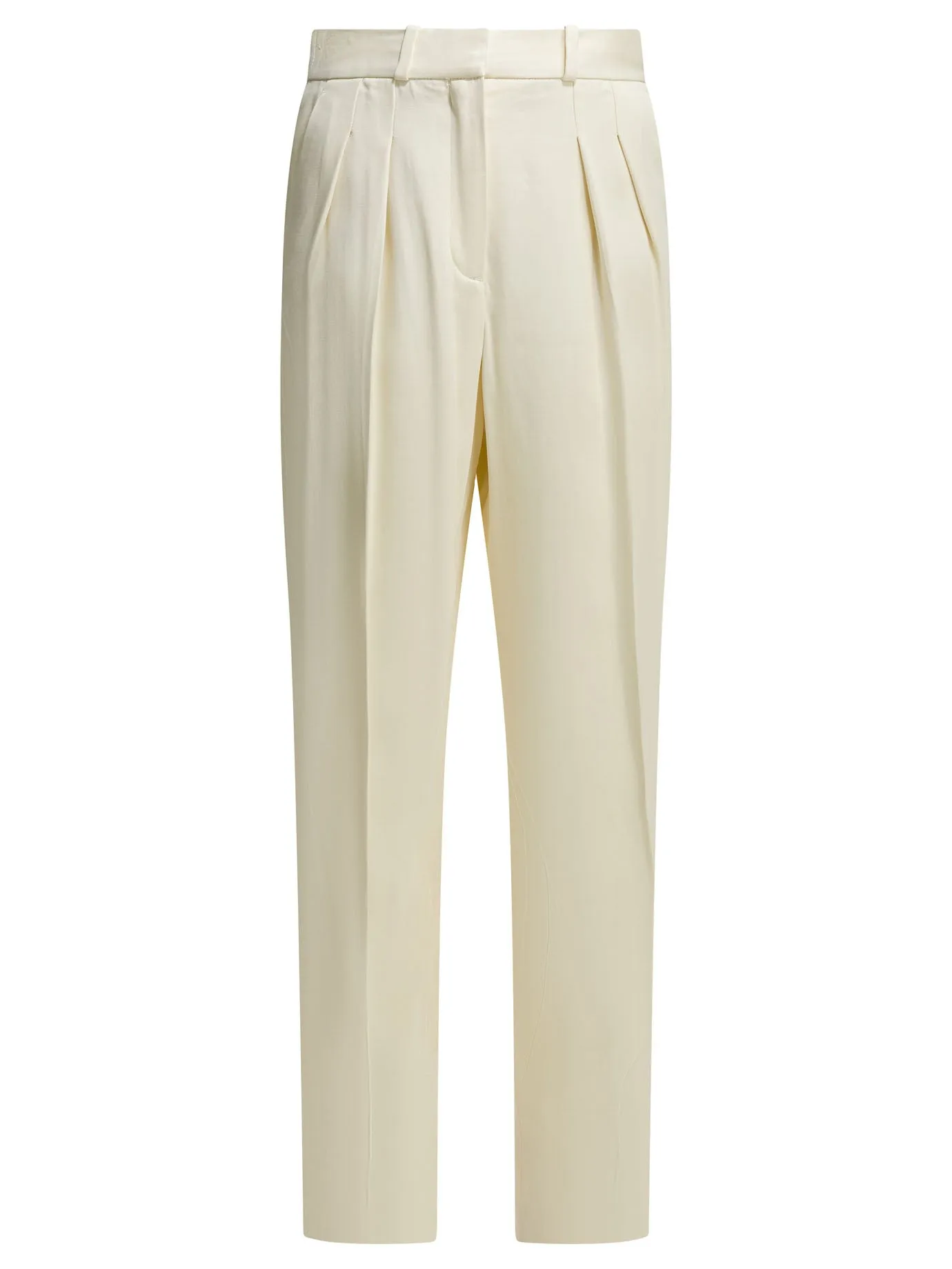 WHITE VISCOSE WOOL TROUSERS sold by Lord & Taylor