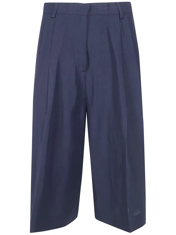 CROPPED WIDE LEG TROUSERS made by Fabiana Filippi