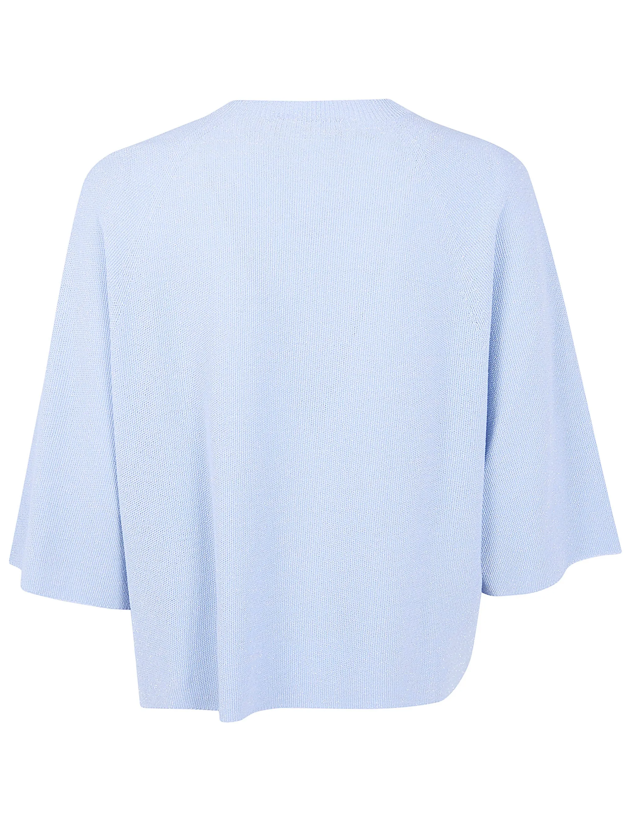 CROPPED ROUND NECK SWEATER sold by Lord & Taylor product image thumbnail 2