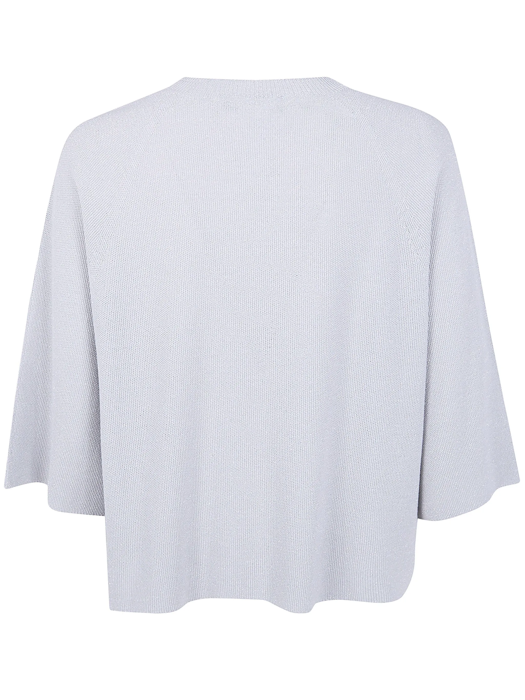 CROPPED ROUND NECK SWEATER sold by Lord & Taylor product image thumbnail 2