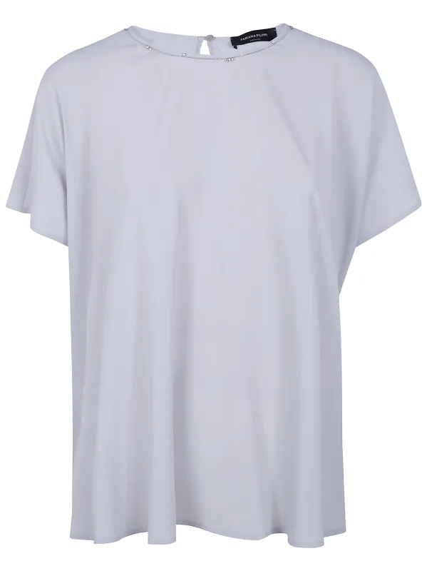 ROUND NECK SHORT SLEEVES CLASSIC TEE SHIRT made by Fabiana Filippi