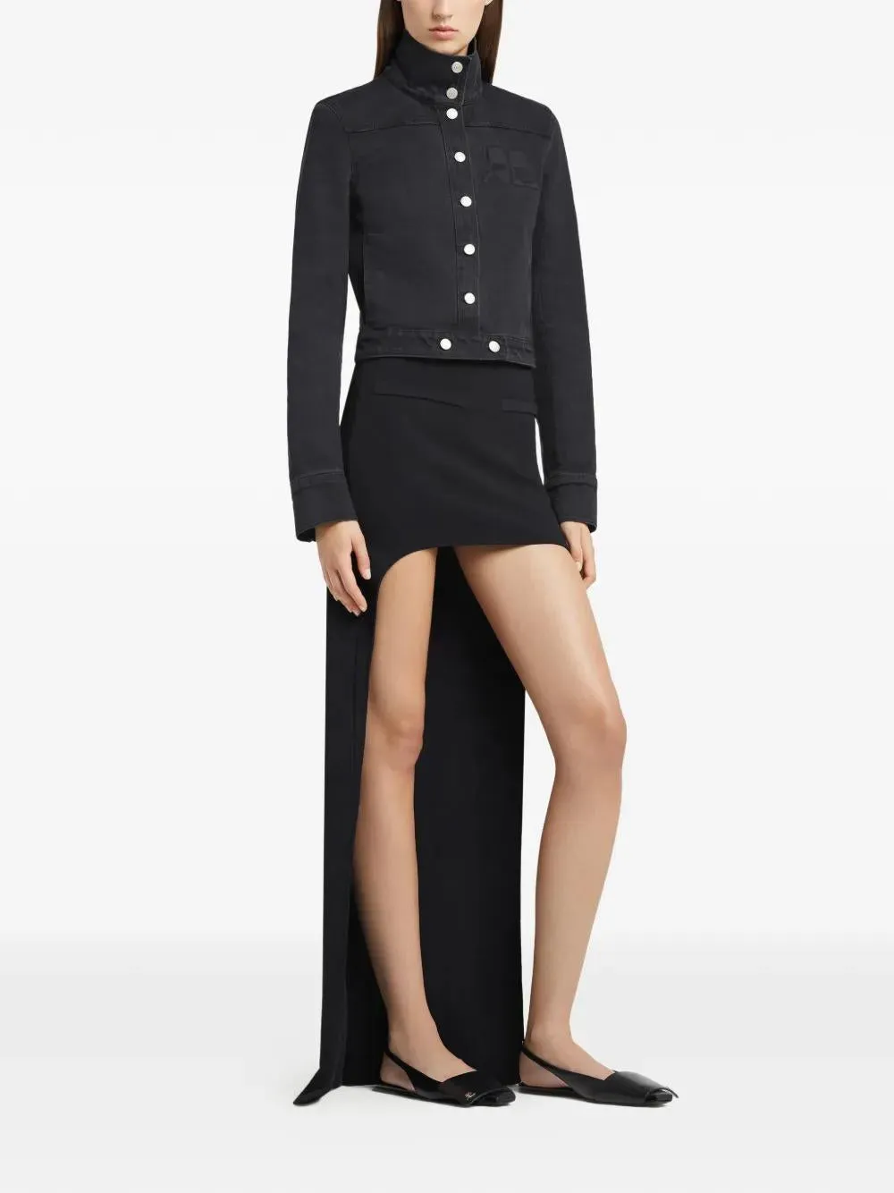 REEDITION DENIM JACKET WITH BUTTON CLOSURE sold by Lord & Taylor product image thumbnail 3