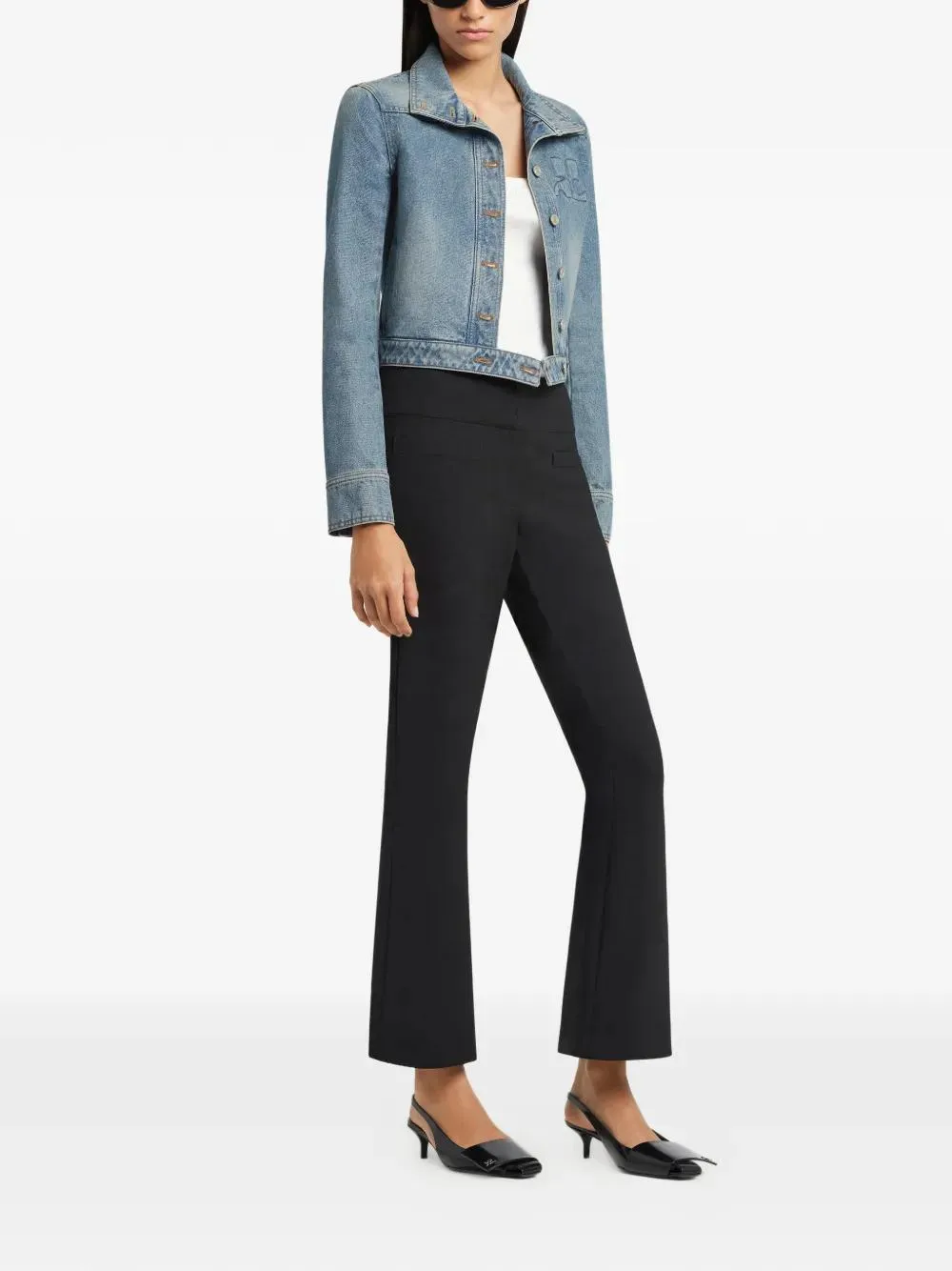 REEDITION EMBROIDERED DENIM JACKET sold by Lord & Taylor product image thumbnail 3