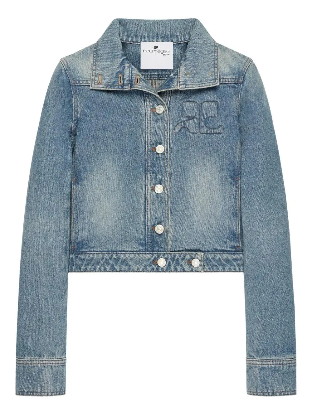 REEDITION EMBROIDERED DENIM JACKET sold by Lord & Taylor