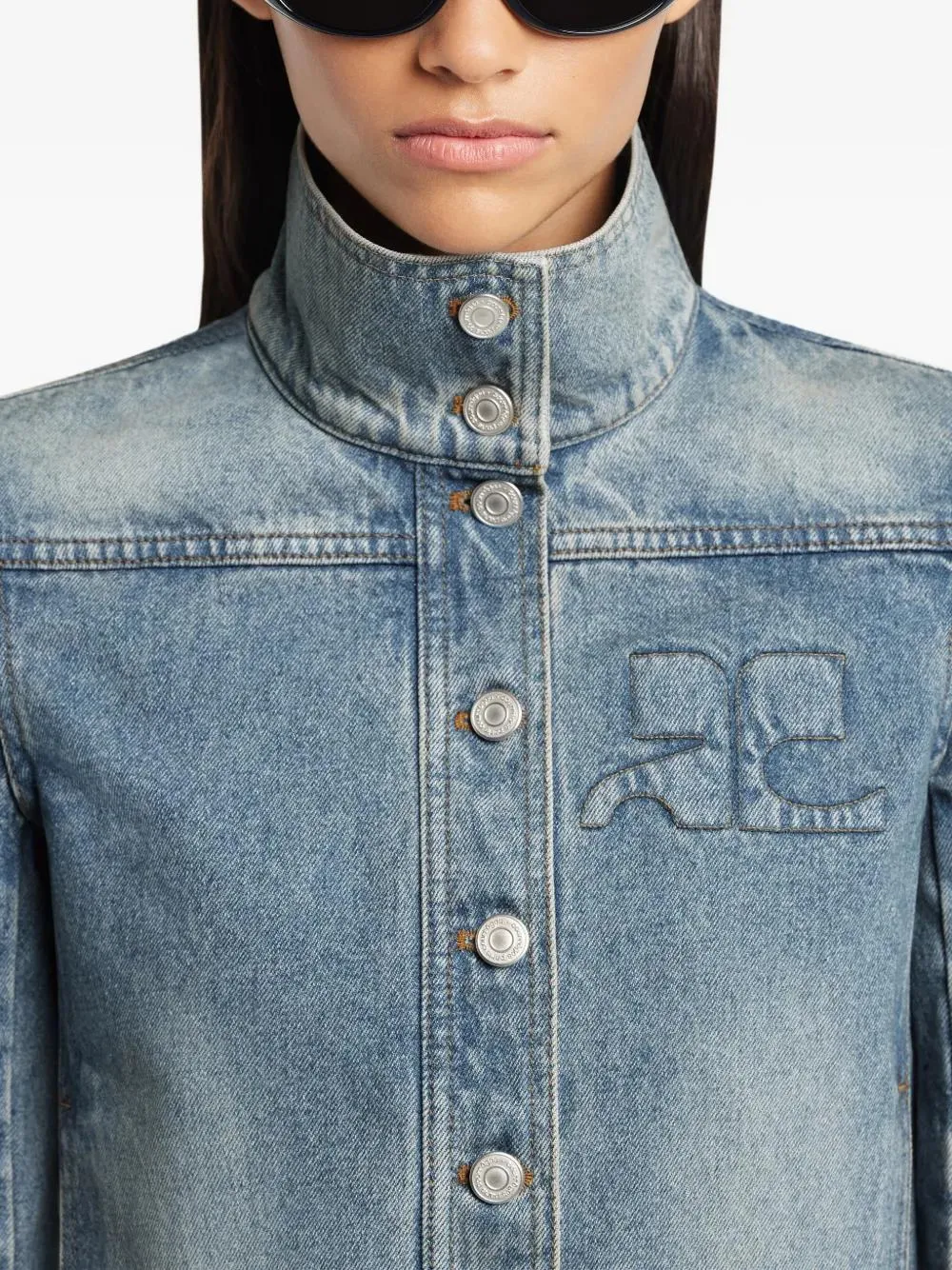 REEDITION EMBROIDERED DENIM JACKET sold by Lord & Taylor product image thumbnail 5
