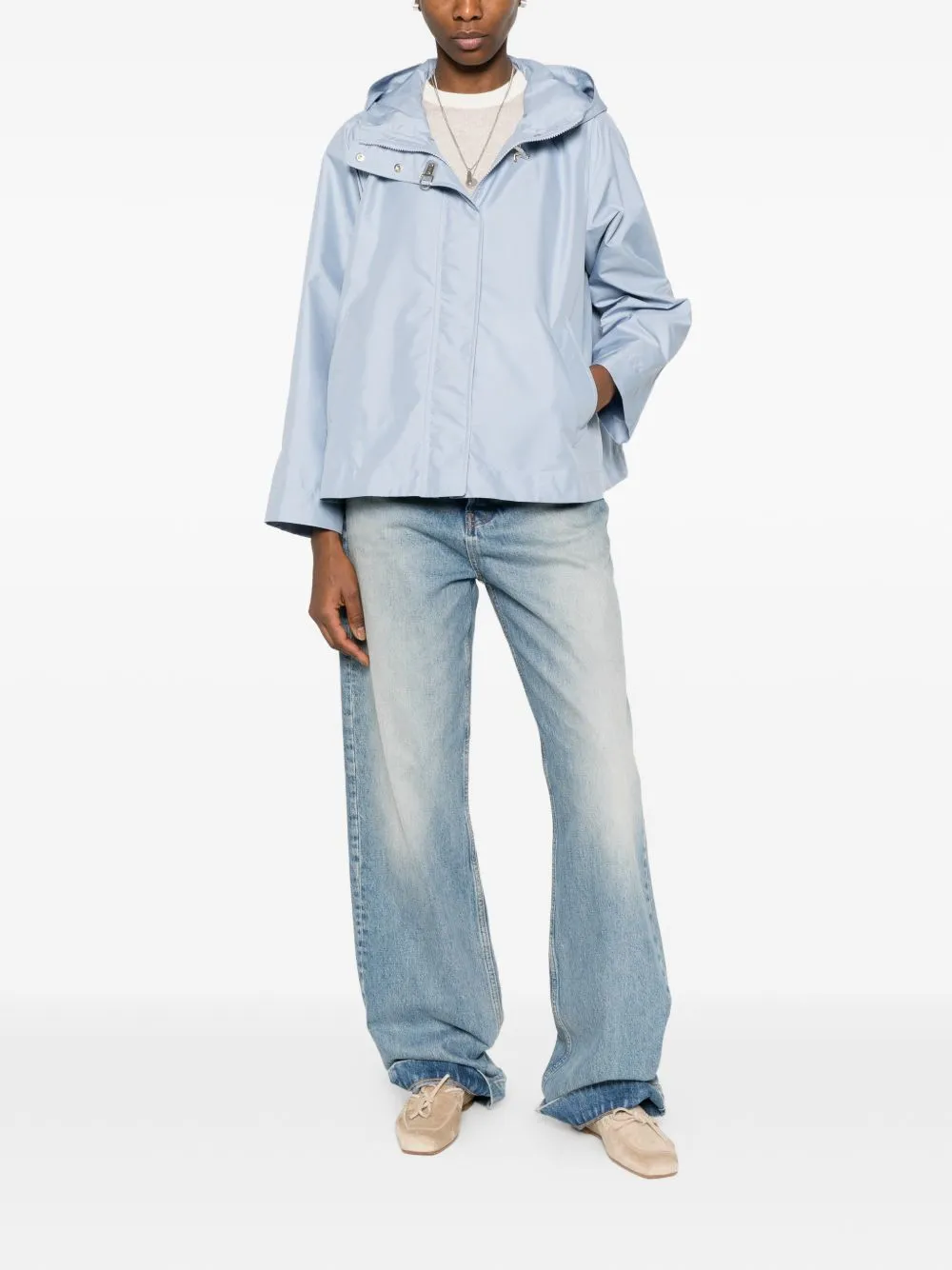 SHORT HOODED PARKA COAT sold by Lord & Taylor product image thumbnail 3