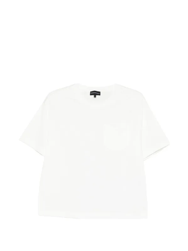 COTTON SHORT SLEEVE TEE made by Emporio Armani