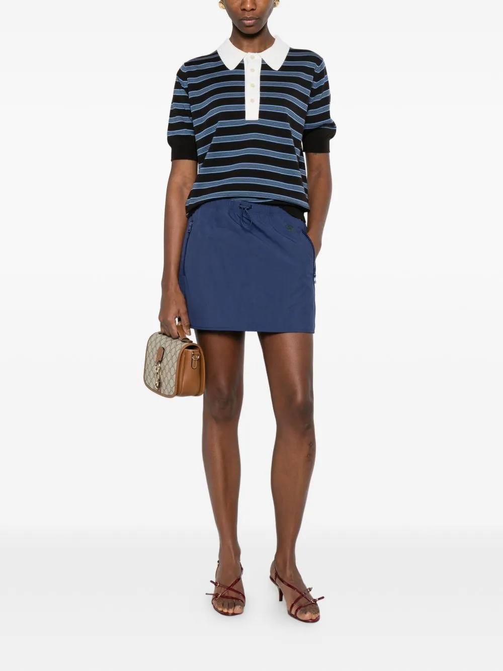 DENIM MINI SKIRT sold by Lord & Taylor product image thumbnail 5