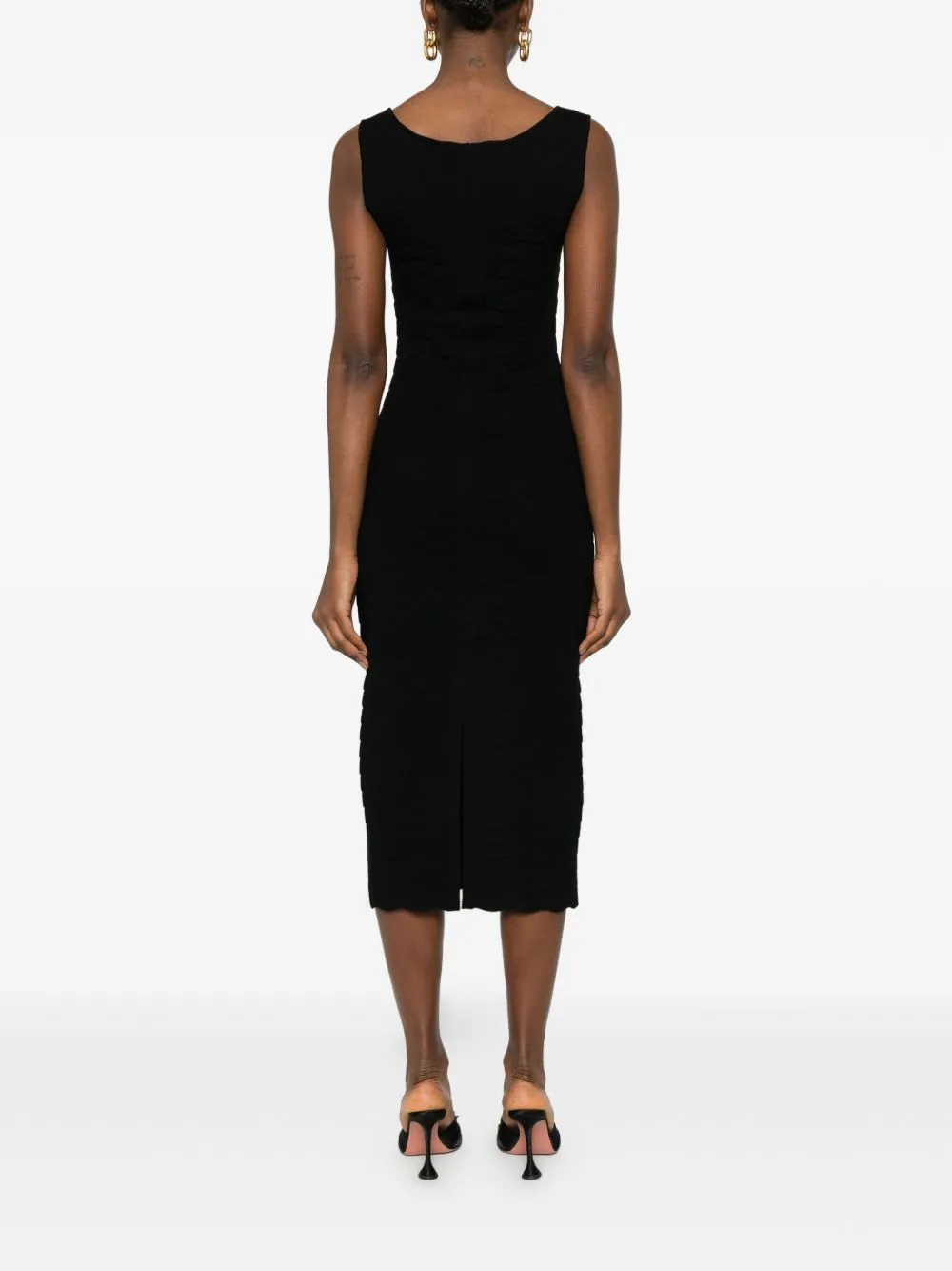 SLEEVELESS MIDI DRESS sold by Lord & Taylor product image thumbnail 4