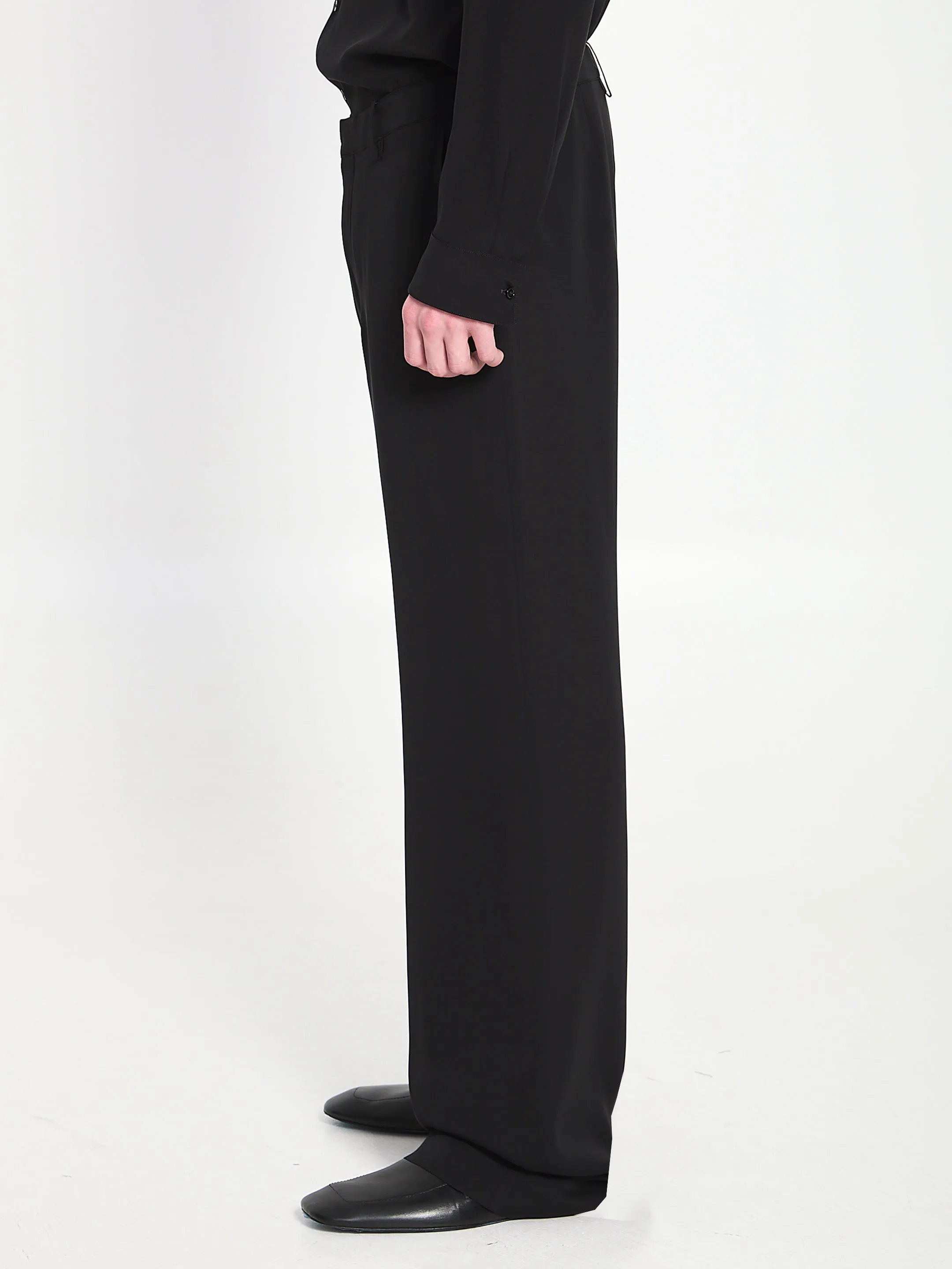 SILK GEORGETTE PANTS sold by Lord & Taylor product image thumbnail 3