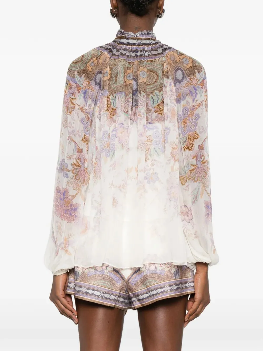 LUNA BILLOW BLOUSE sold by Lord & Taylor product image thumbnail 3