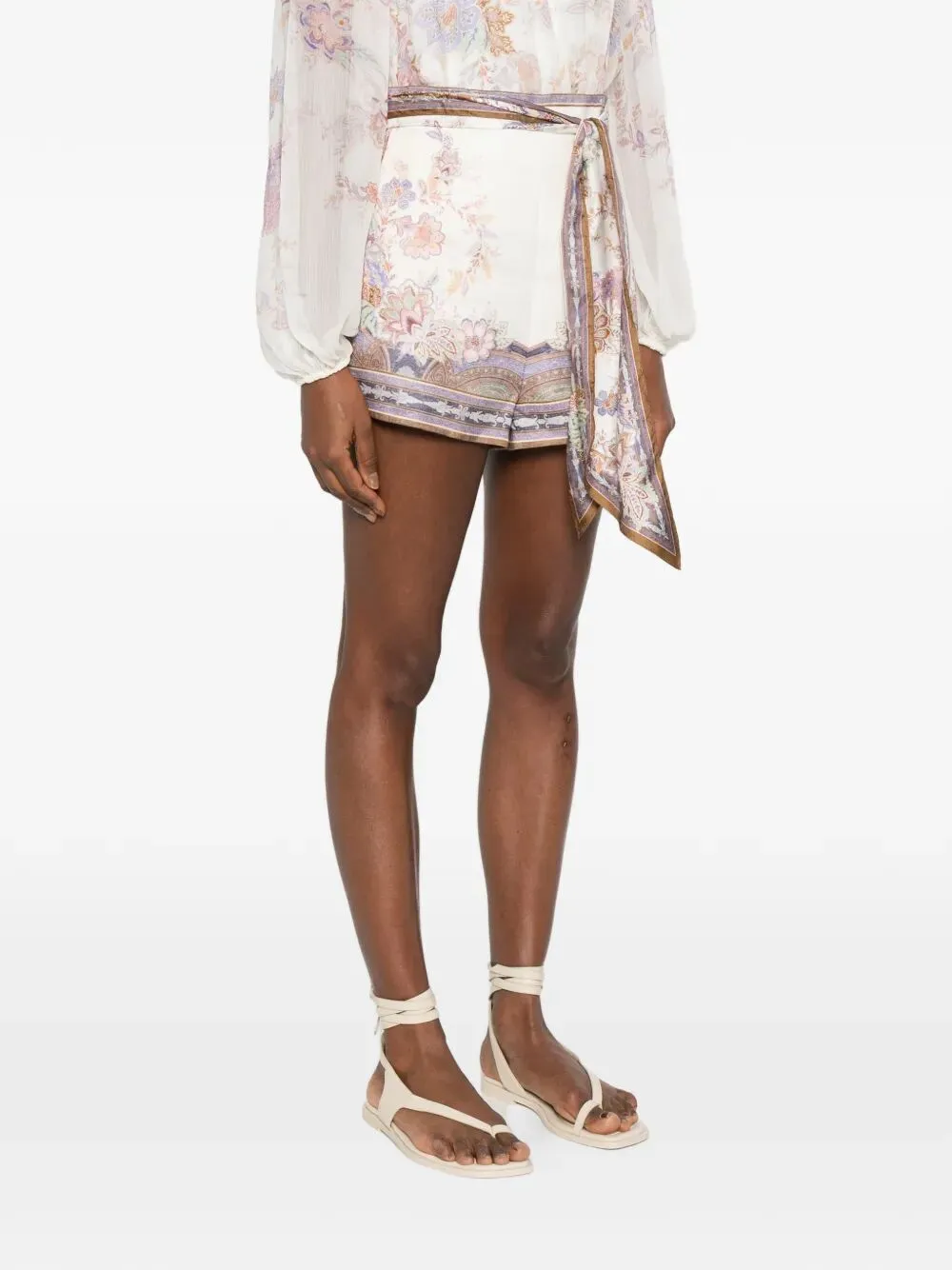 LUNA SCARF TIE SHORTS sold by Lord & Taylor product image thumbnail 2