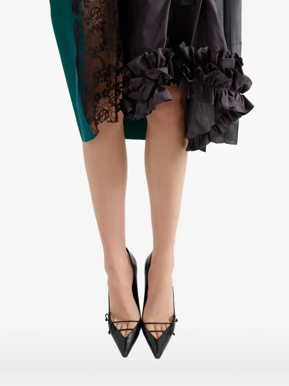 TECHNICAL TAFFETA PATCHWORK SKIRT sold by Lord & Taylor product image thumbnail 5