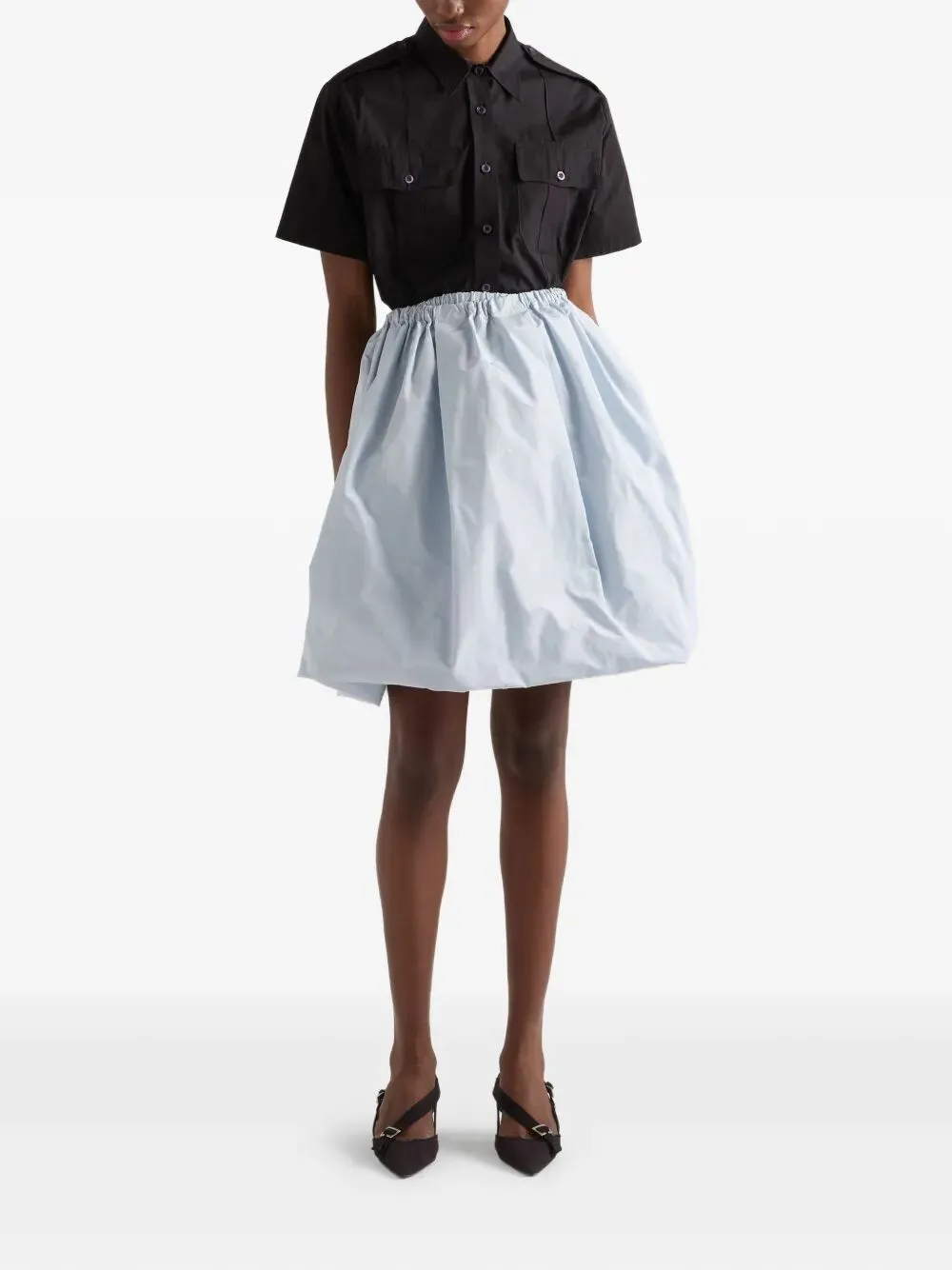 TECHNICAL TAFFETA SKIRT sold by Lord & Taylor product image thumbnail 4