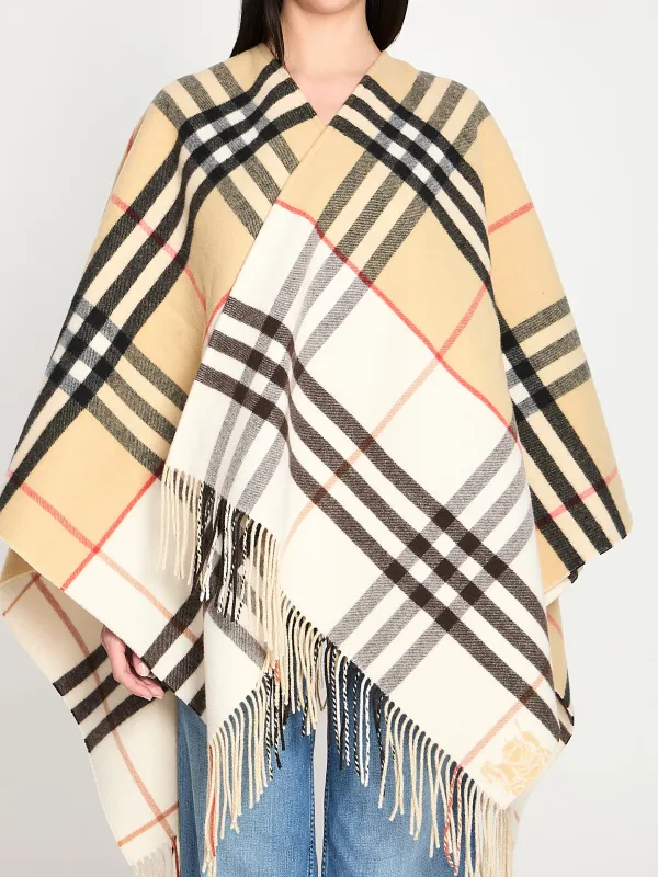 Double Check cape made by Lord & Taylor