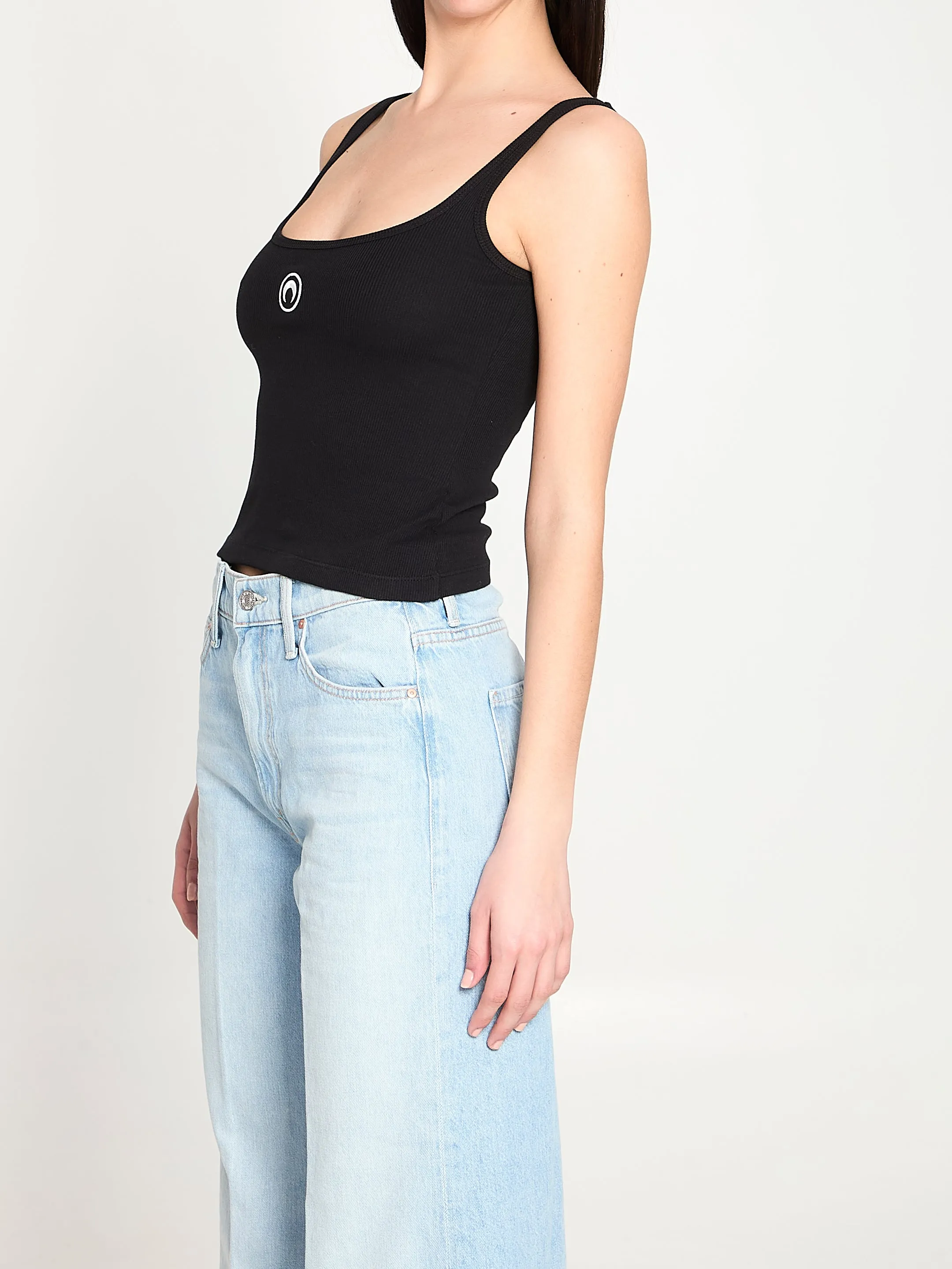 Cropped tank top sold by Lord & Taylor product image thumbnail 2