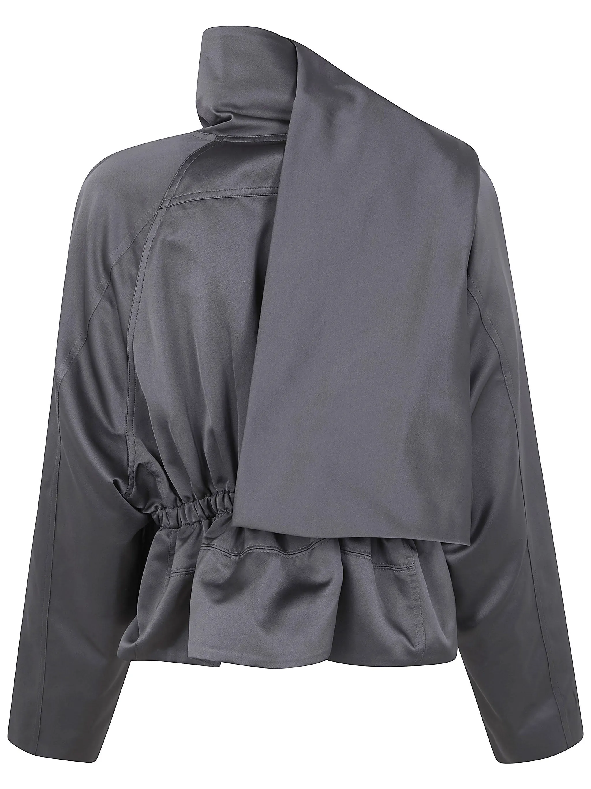 "CROPPED SCARF FLIGHT" JACKET sold by Lord & Taylor product image thumbnail 2