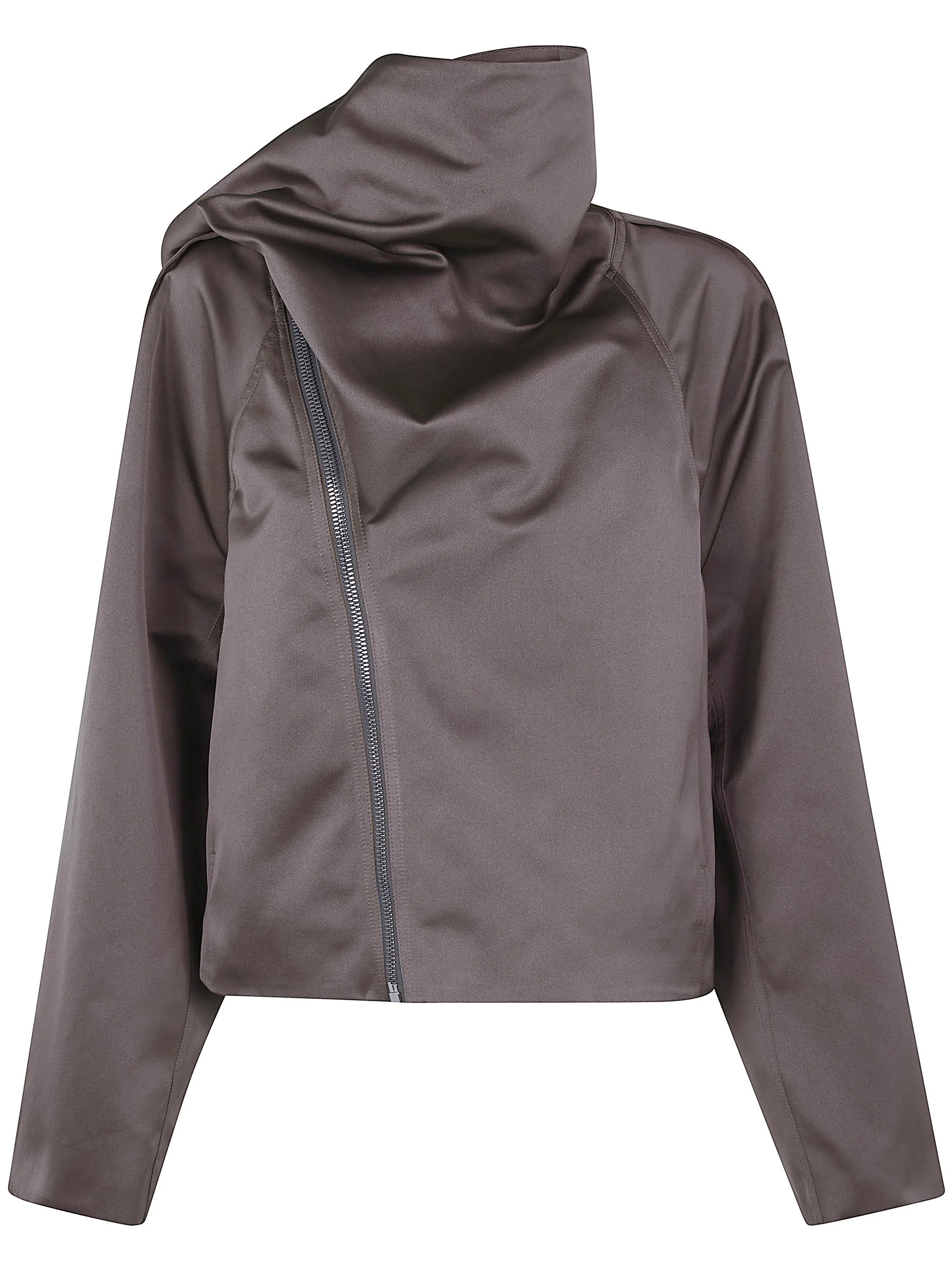 "CROPPED SCARF FLIGHT" JACKET sold by Lord & Taylor