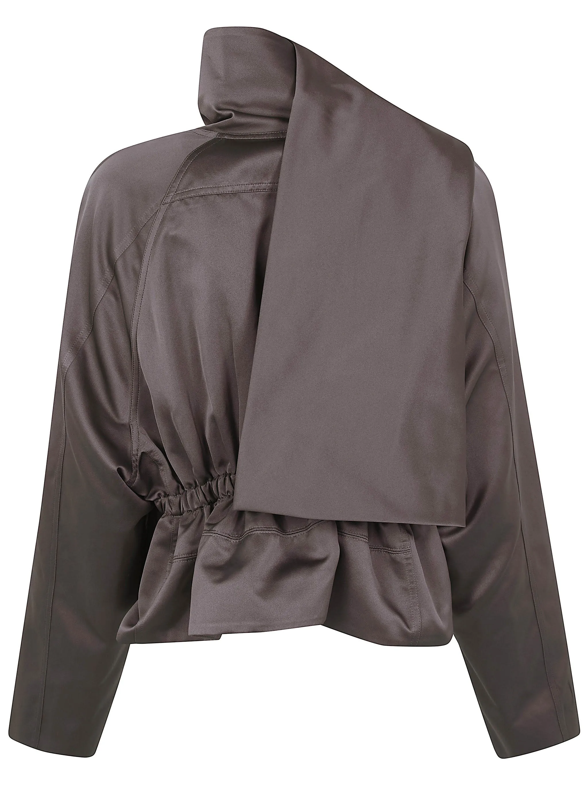 "CROPPED SCARF FLIGHT" JACKET sold by Lord & Taylor product image thumbnail 2