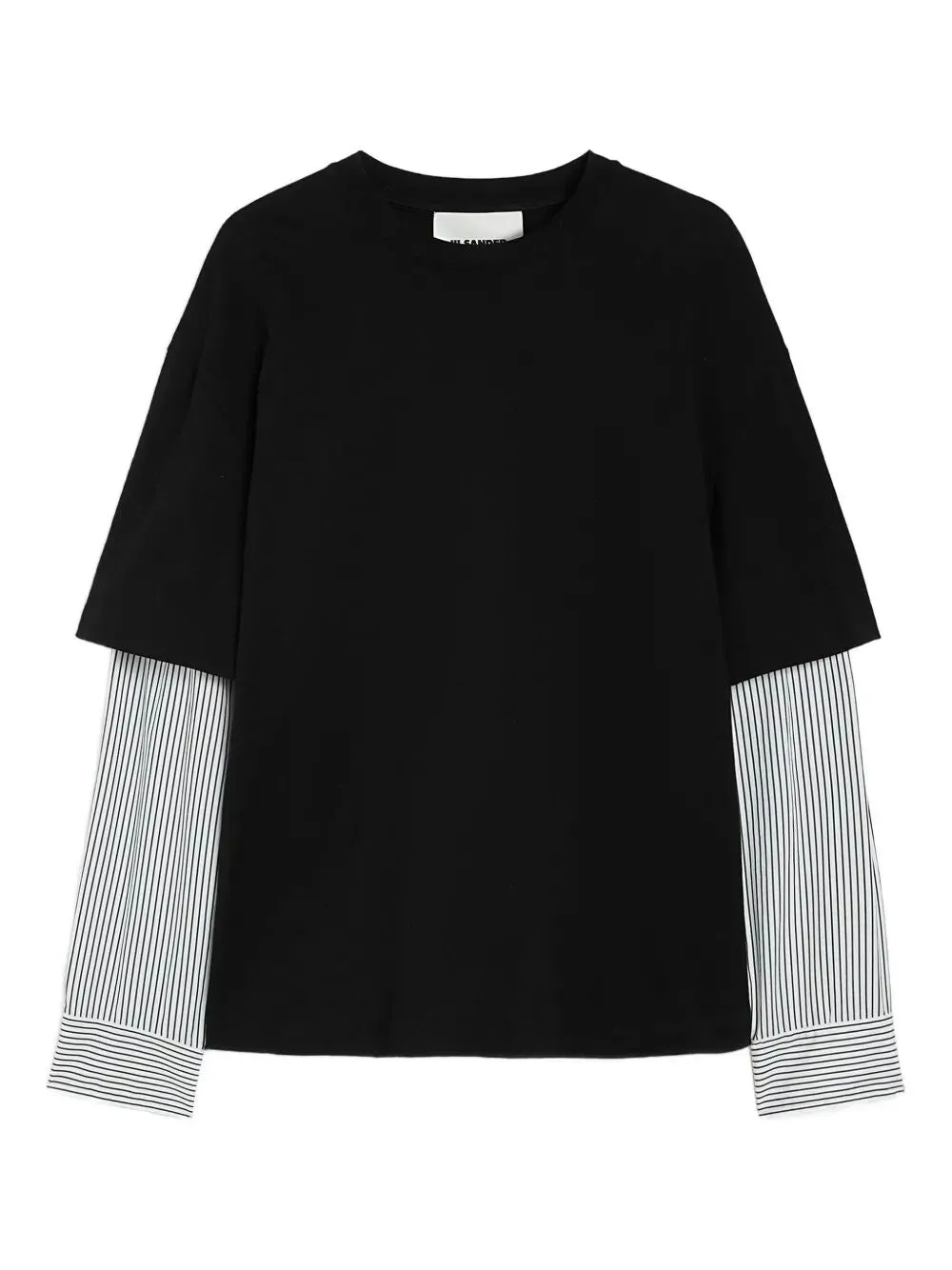 CREWNECK LONG SLEEVES CLASSIC T-SHIRT sold by Lord & Taylor