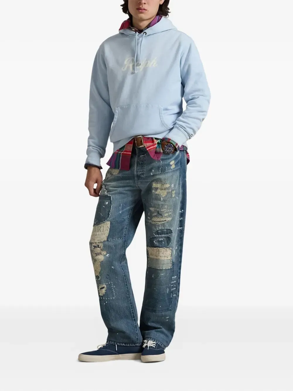 HOODED LONG SLEEVES SWEATSHIRT sold by Lord & Taylor product image thumbnail 3