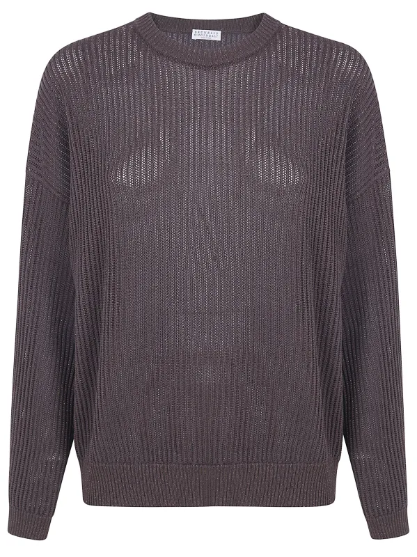 ROUND NECK SWEATER made by Brunello Cucinelli